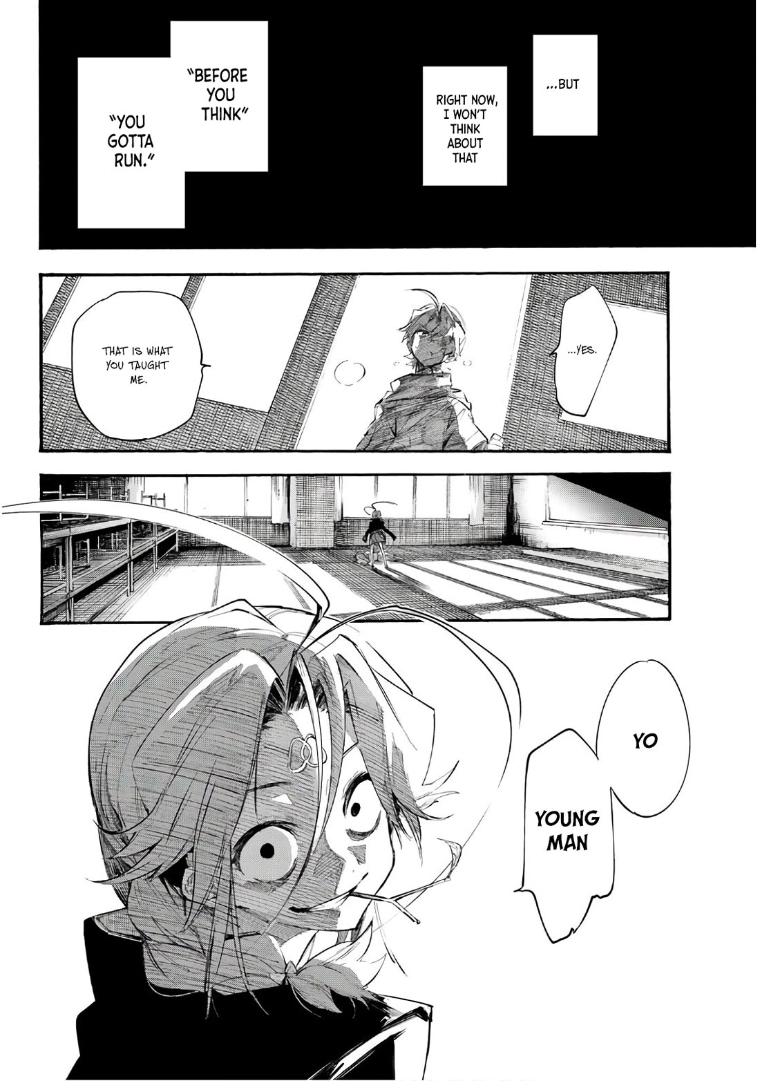 Shichi ha Gojuroku Chapter 17 page 2 - Chapter 17: farewell, nameless detective.