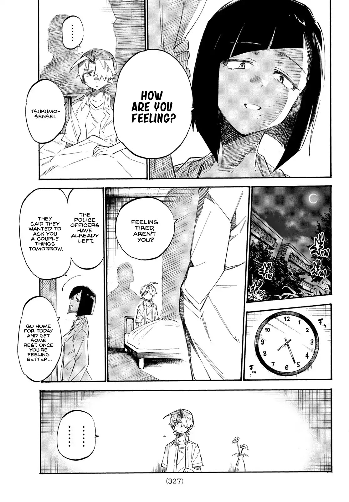 Shichi ha Gojuroku Chapter 6 page 10 - Chapter 6: Hot. Hot. Hot. It hurts. Hot? Cold. Hot.