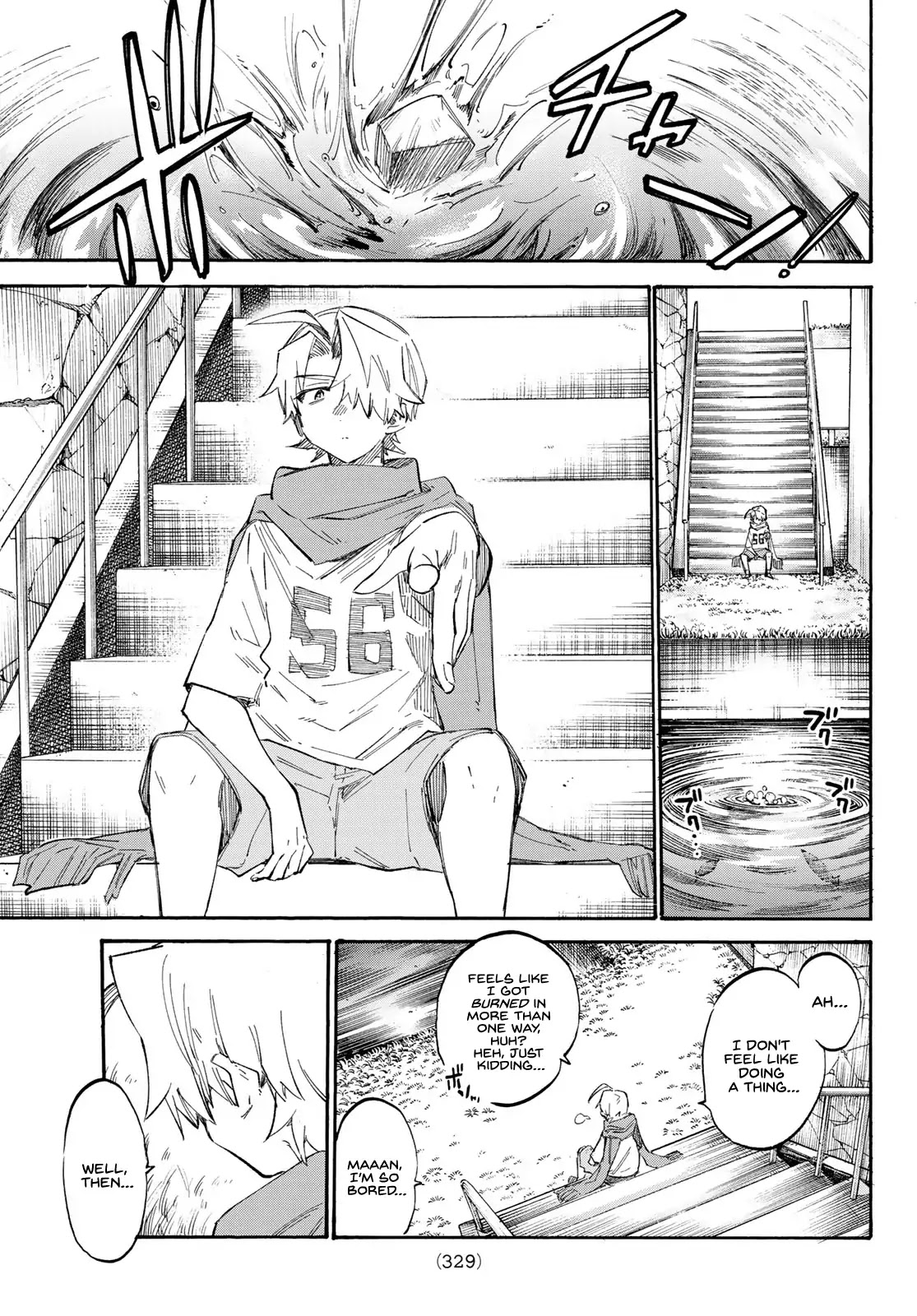 Shichi ha Gojuroku Chapter 6 page 12 - Chapter 6: Hot. Hot. Hot. It hurts. Hot? Cold. Hot.