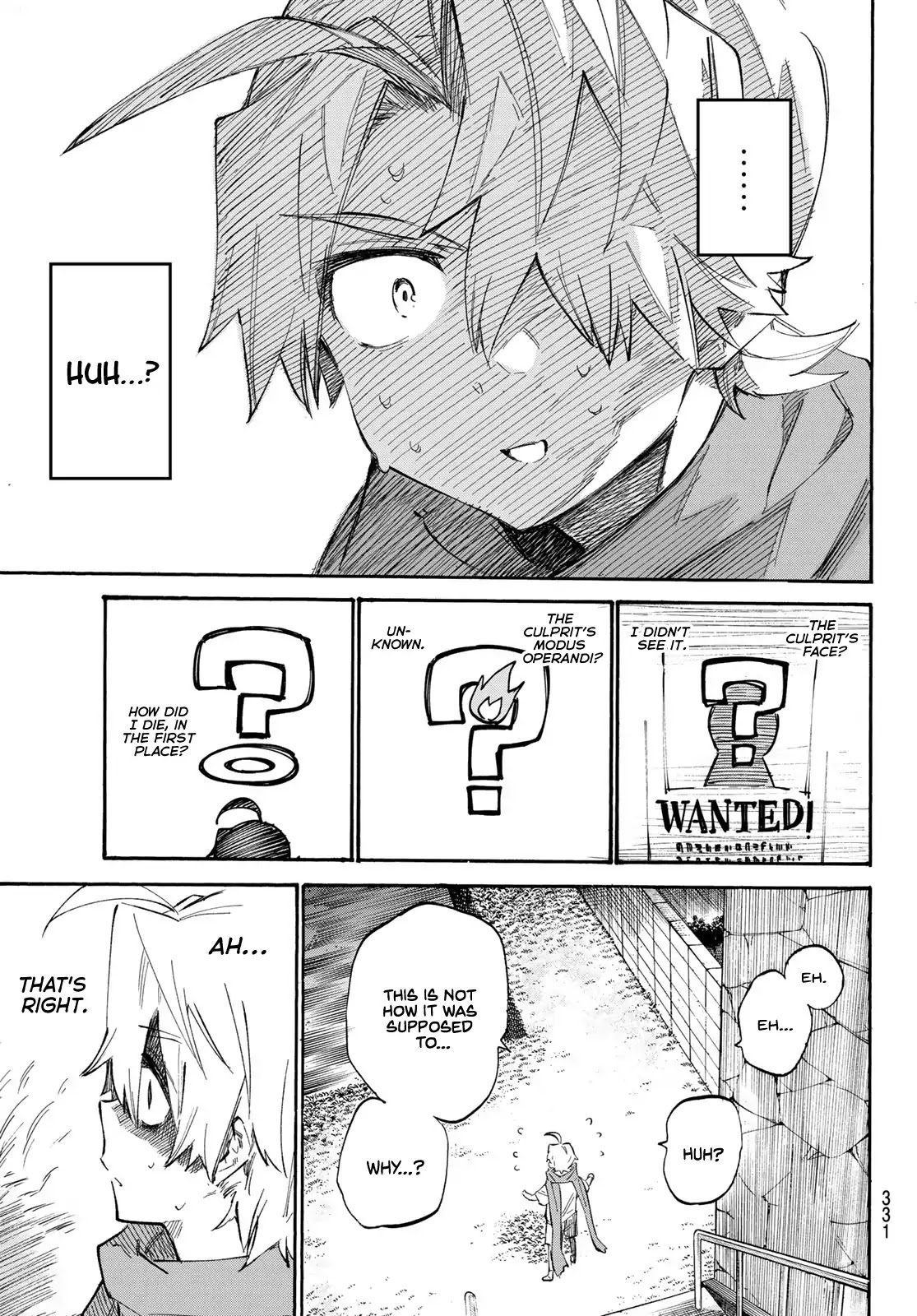 Shichi ha Gojuroku Chapter 6 page 14 - Chapter 6: Hot. Hot. Hot. It hurts. Hot? Cold. Hot.