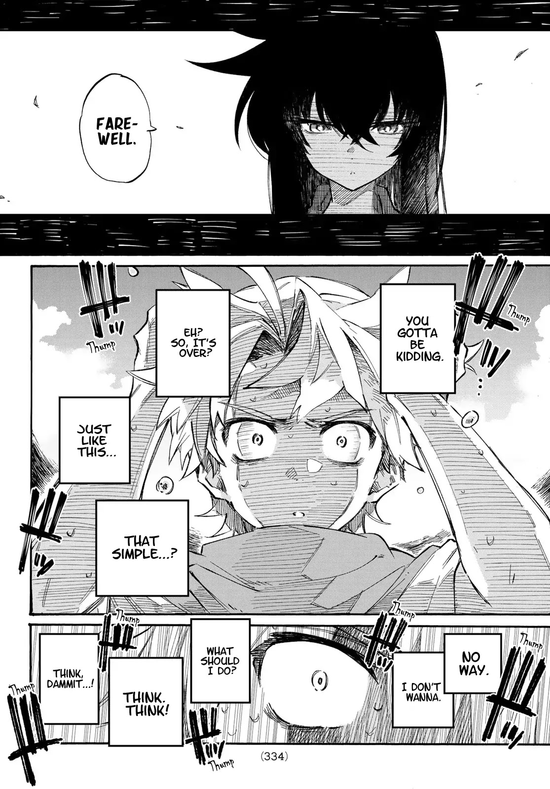 Shichi ha Gojuroku Chapter 6 page 17 - Chapter 6: Hot. Hot. Hot. It hurts. Hot? Cold. Hot.