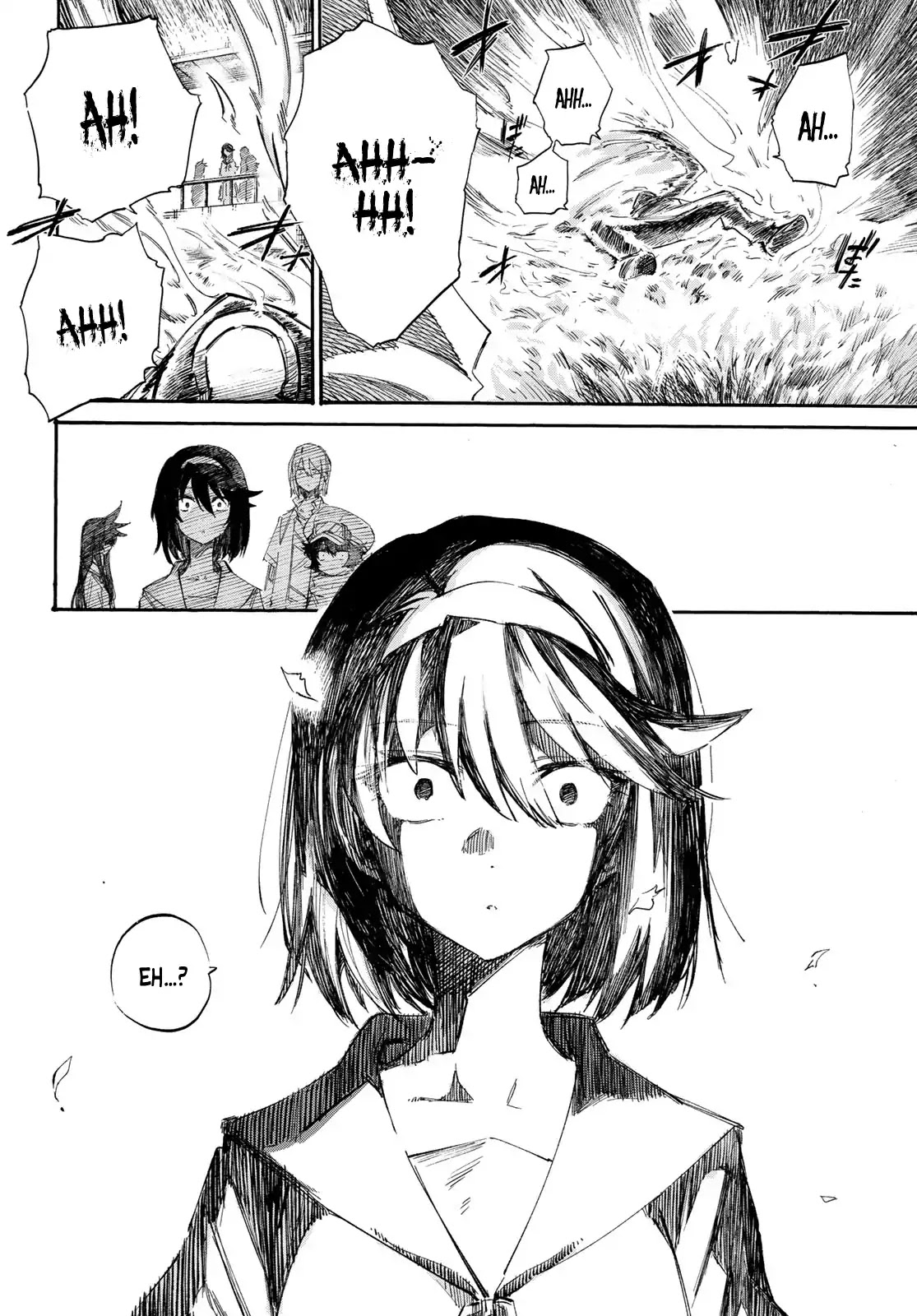 Shichi ha Gojuroku Chapter 6 page 3 - Chapter 6: Hot. Hot. Hot. It hurts. Hot? Cold. Hot.