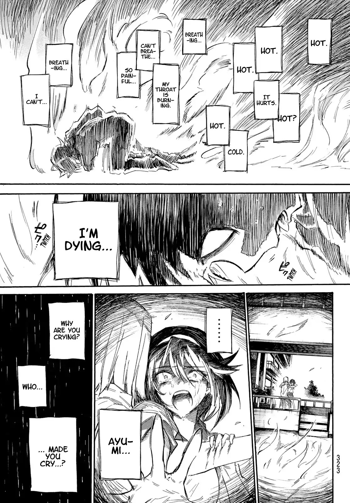 Shichi ha Gojuroku Chapter 6 page 6 - Chapter 6: Hot. Hot. Hot. It hurts. Hot? Cold. Hot.
