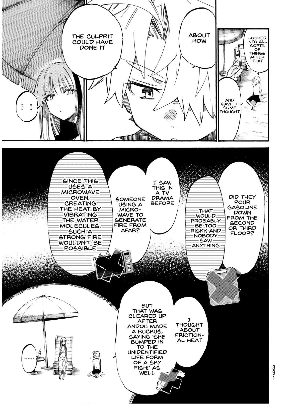 Shichi ha Gojuroku Chapter 8 page 15 - Chapter 8: Why am I at the pool again?