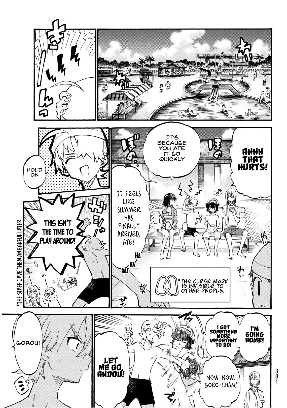 Shichi ha Gojuroku Chapter 8 page 5 - Chapter 8: Why am I at the pool again?