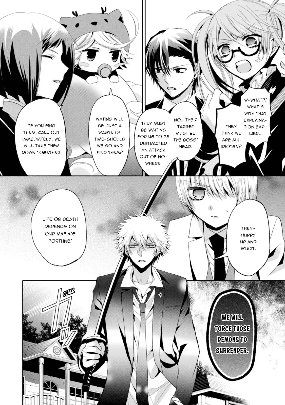 Shichifuku Mafia Chapter 10 page 18 - Chapter 10: Mafia family vs Demon Family