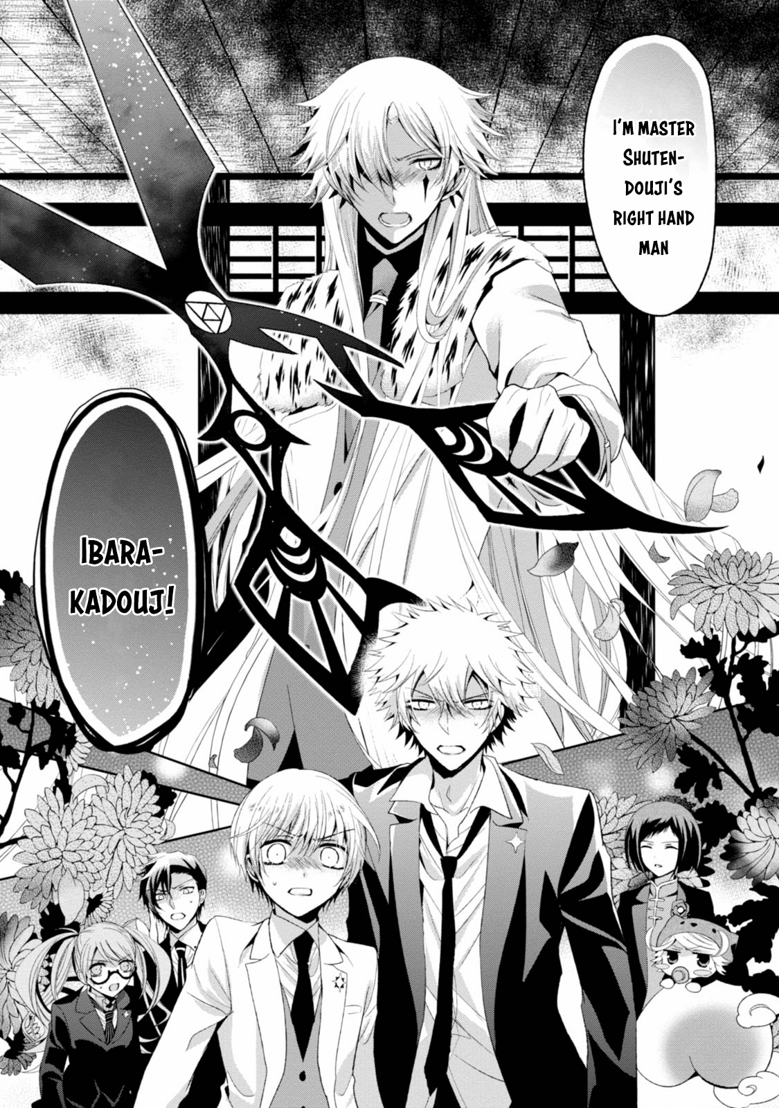 Shichifuku Mafia Chapter 9 page 2 - Chapter 9: Mission 9: The strands of hair connecting the Gods
