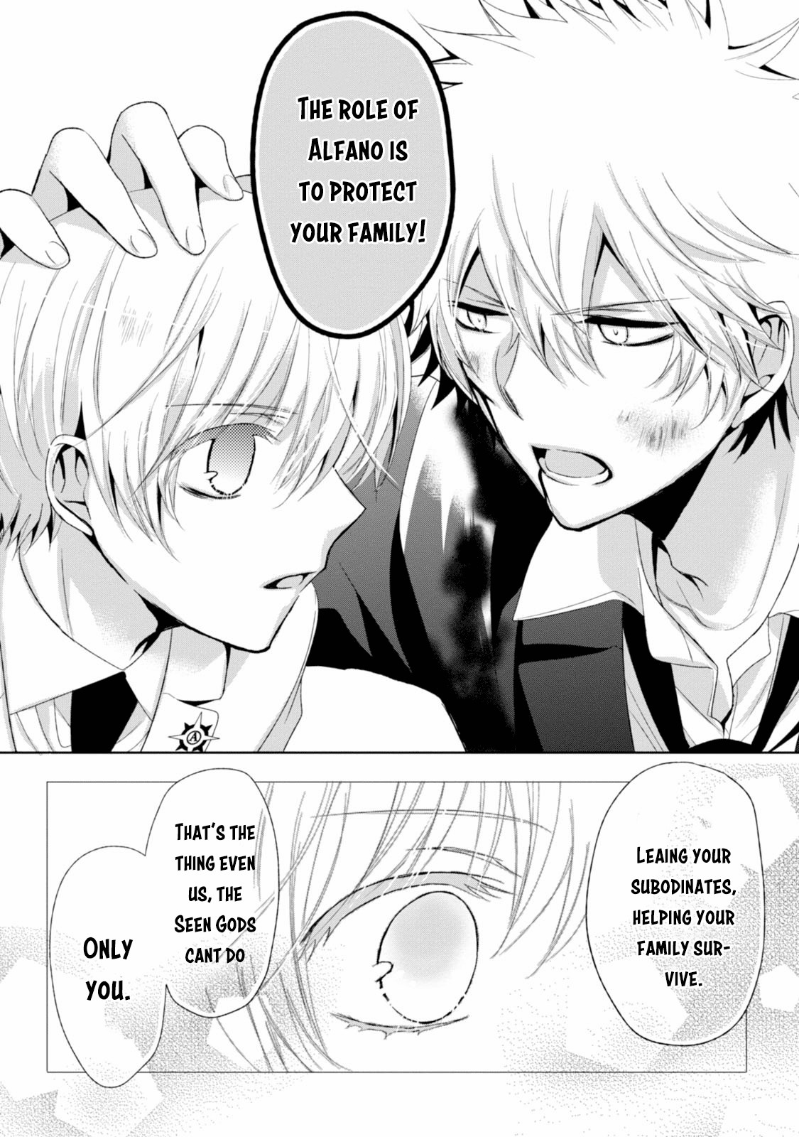 Shichifuku Mafia Chapter 9 page 28 - Chapter 9: Mission 9: The strands of hair connecting the Gods