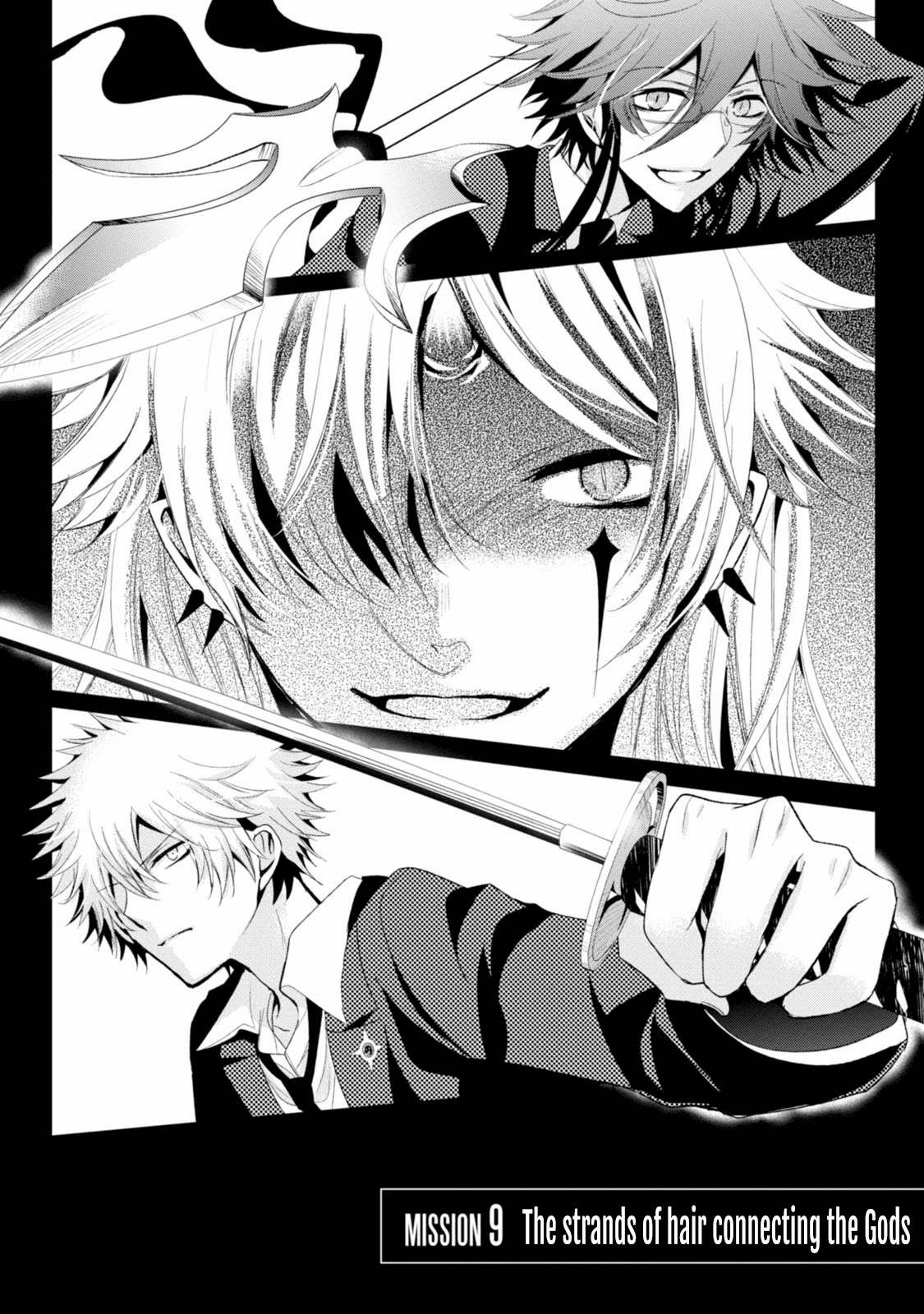 Shichifuku Mafia Chapter 9 page 3 - Chapter 9: Mission 9: The strands of hair connecting the Gods