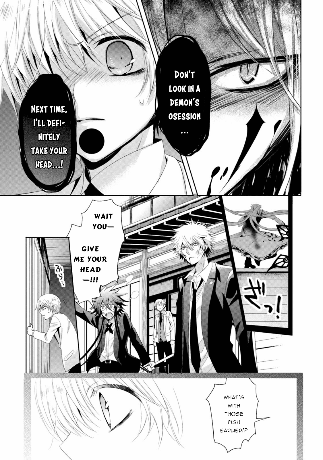 Shichifuku Mafia Chapter 9 page 36 - Chapter 9: Mission 9: The strands of hair connecting the Gods