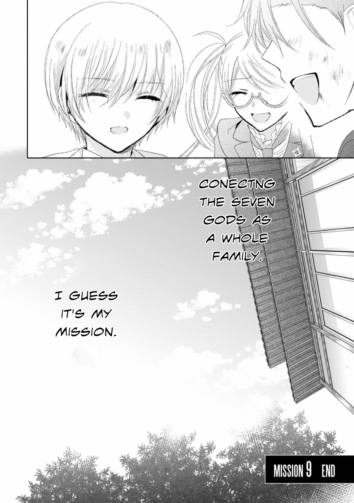 Shichifuku Mafia Chapter 9 page 39 - Chapter 9: Mission 9: The strands of hair connecting the Gods