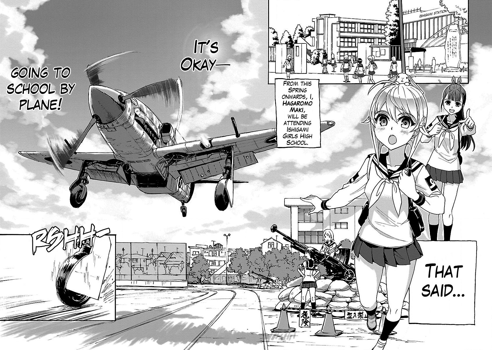 Shidenkai no Maki Chapter 1 page 14 - Chapter 1 : My first sky