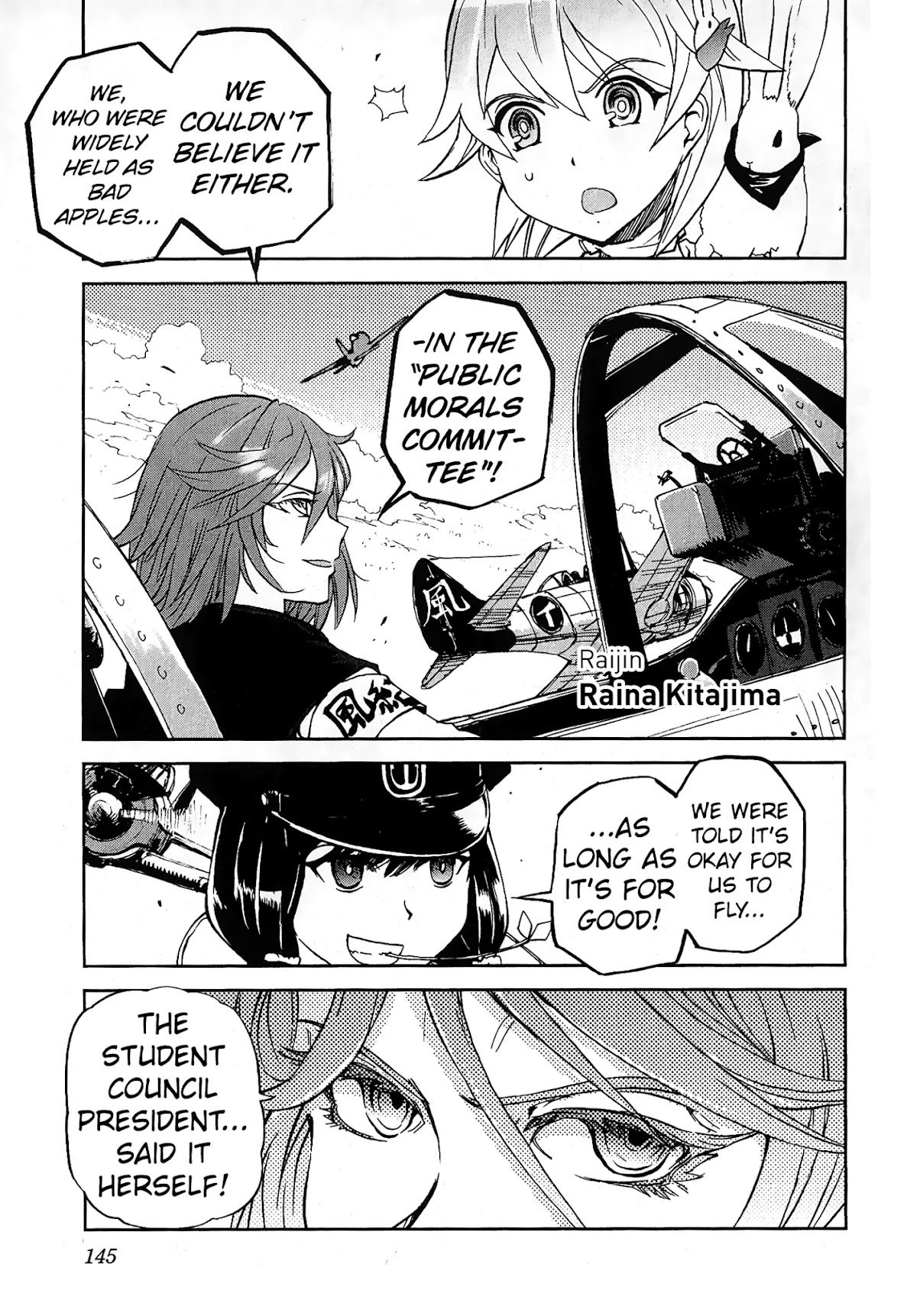 Shidenkai no Maki Chapter 10 page 13 - Chapter 10: Menace of Heavy Fighter Shoki