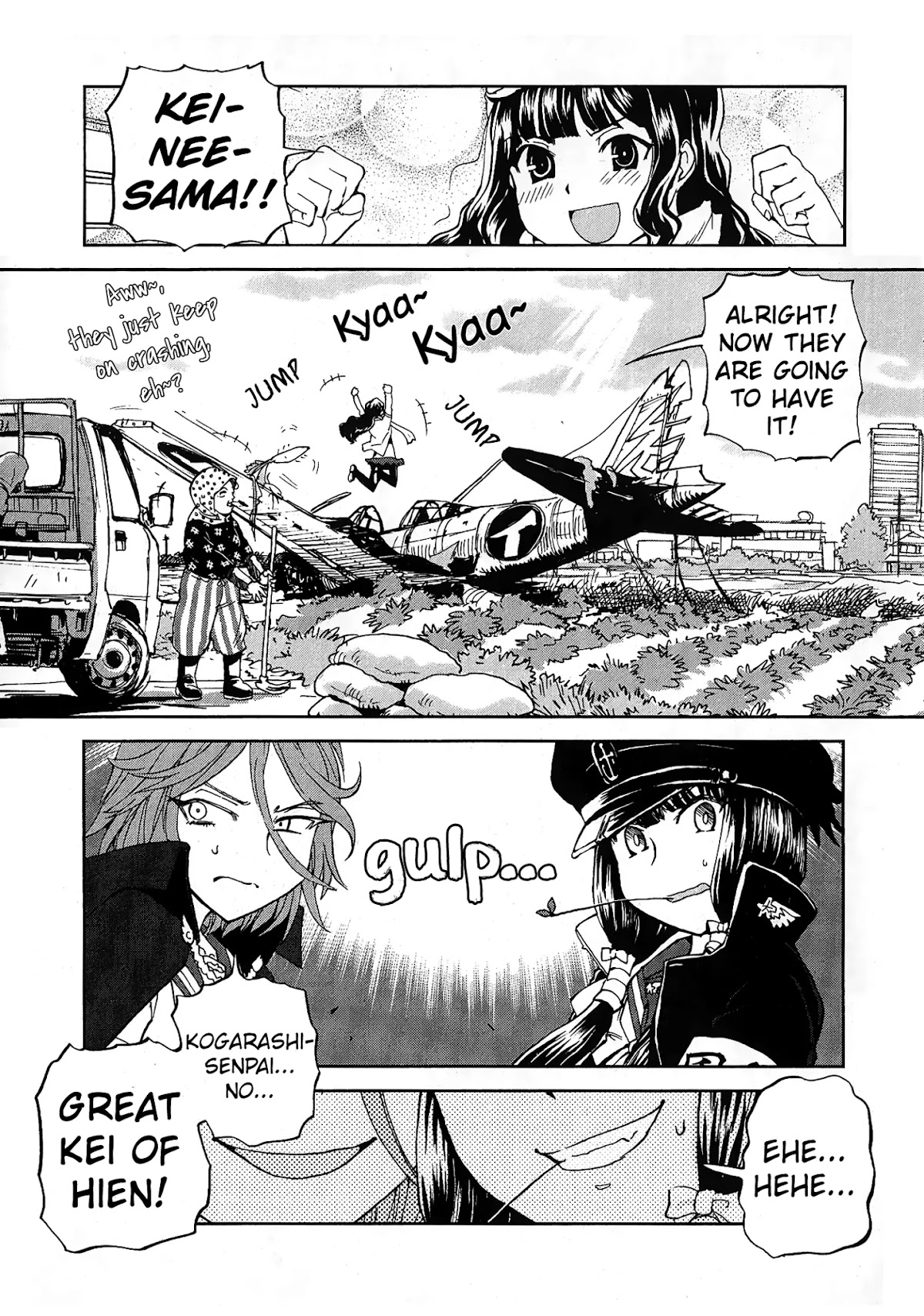 Shidenkai no Maki Chapter 10 page 17 - Chapter 10: Menace of Heavy Fighter Shoki