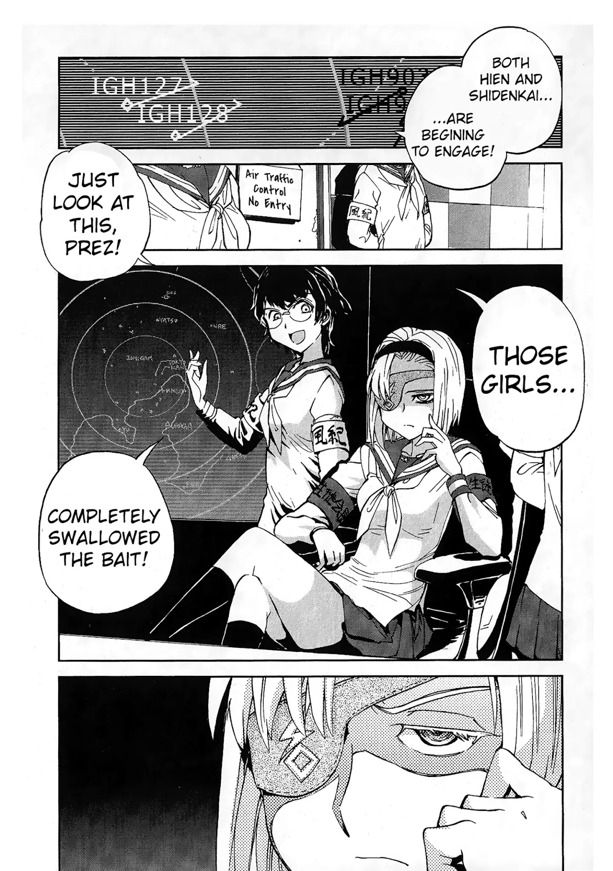 Shidenkai no Maki Chapter 10 page 20 - Chapter 10: Menace of Heavy Fighter Shoki