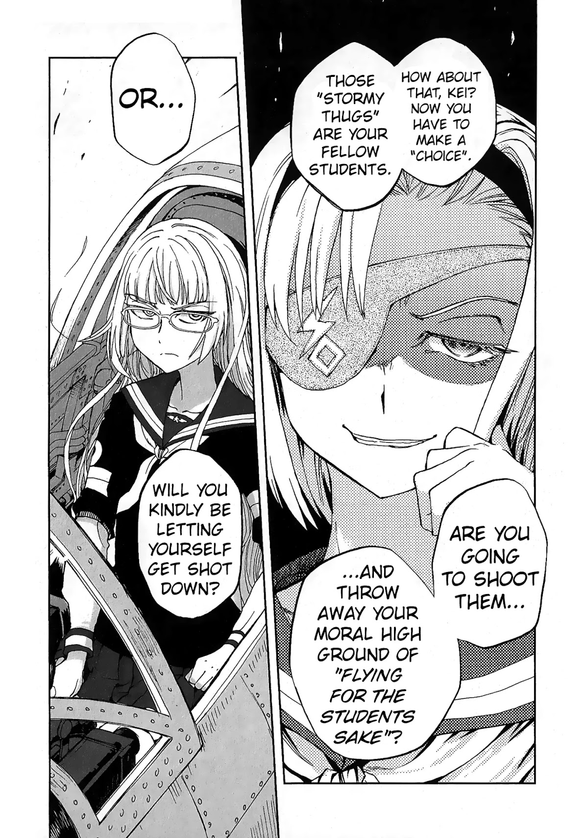 Shidenkai no Maki Chapter 10 page 21 - Chapter 10: Menace of Heavy Fighter Shoki