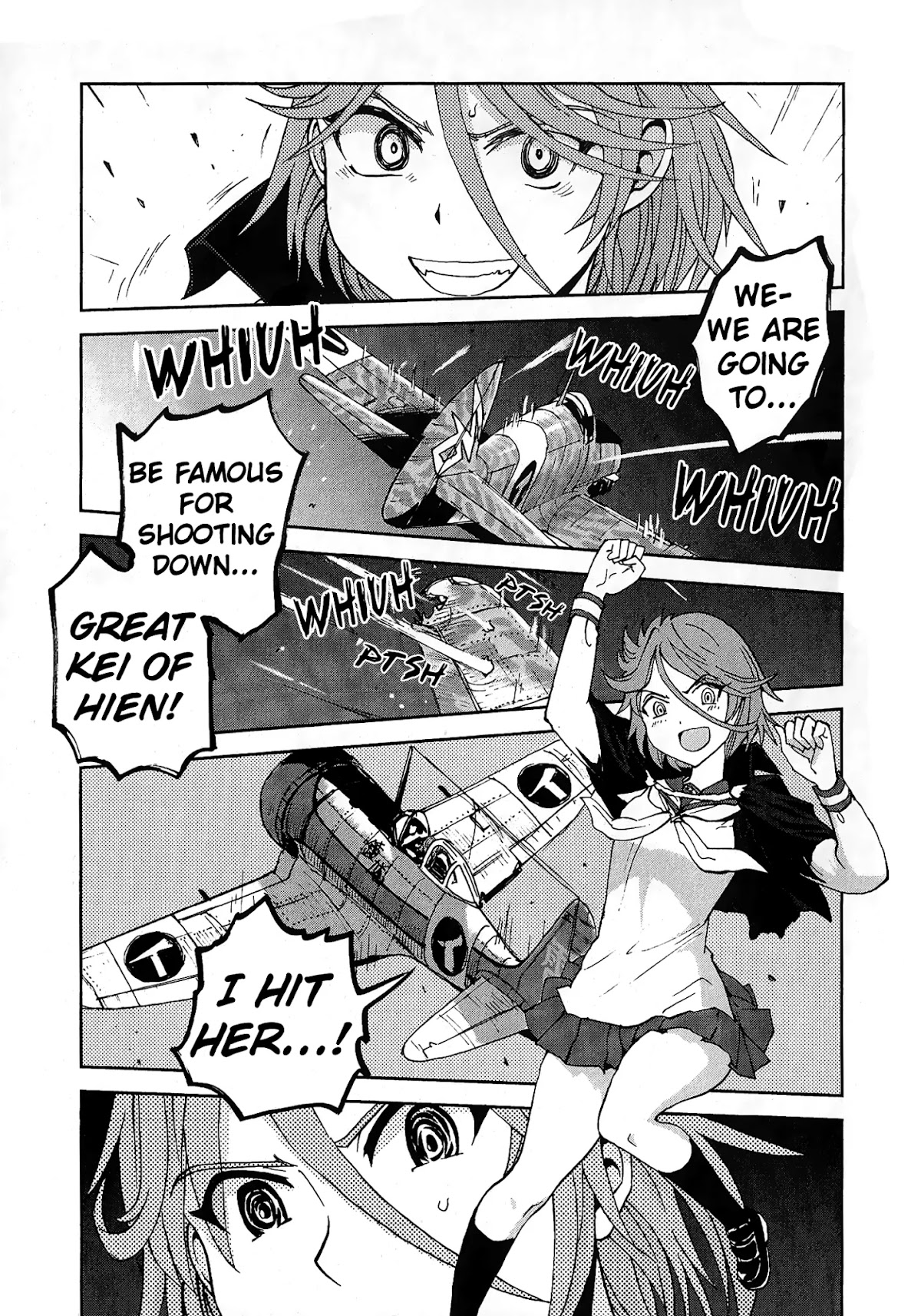 Shidenkai no Maki Chapter 10 page 25 - Chapter 10: Menace of Heavy Fighter Shoki