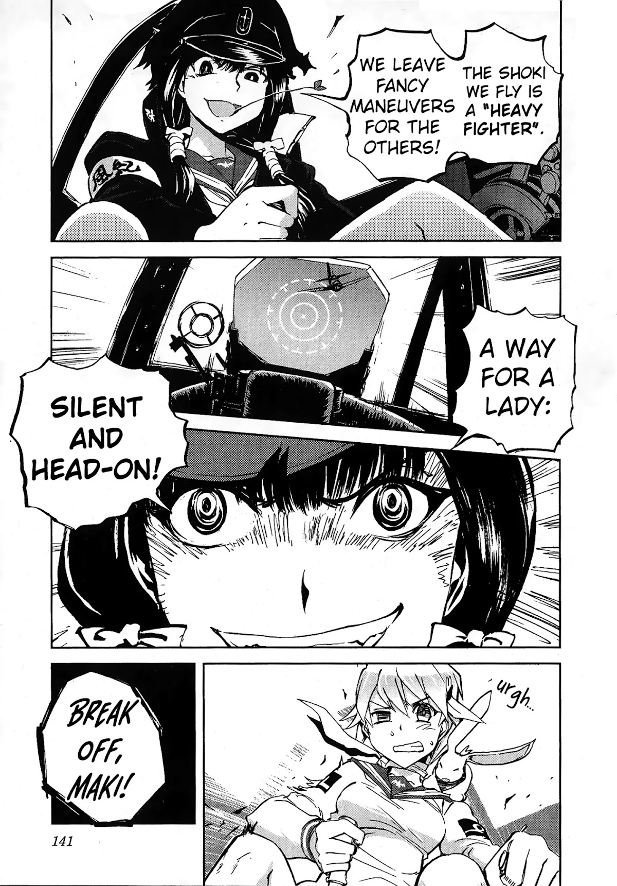 Shidenkai no Maki Chapter 10 page 9 - Chapter 10: Menace of Heavy Fighter Shoki