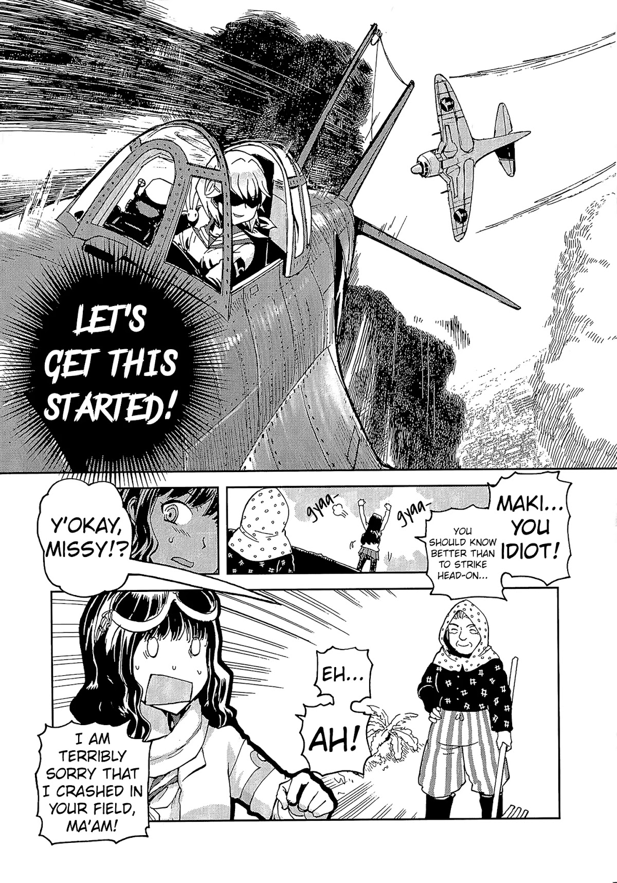 Shidenkai no Maki Chapter 11 page 5 - Chapter 11: Head-on Combat!