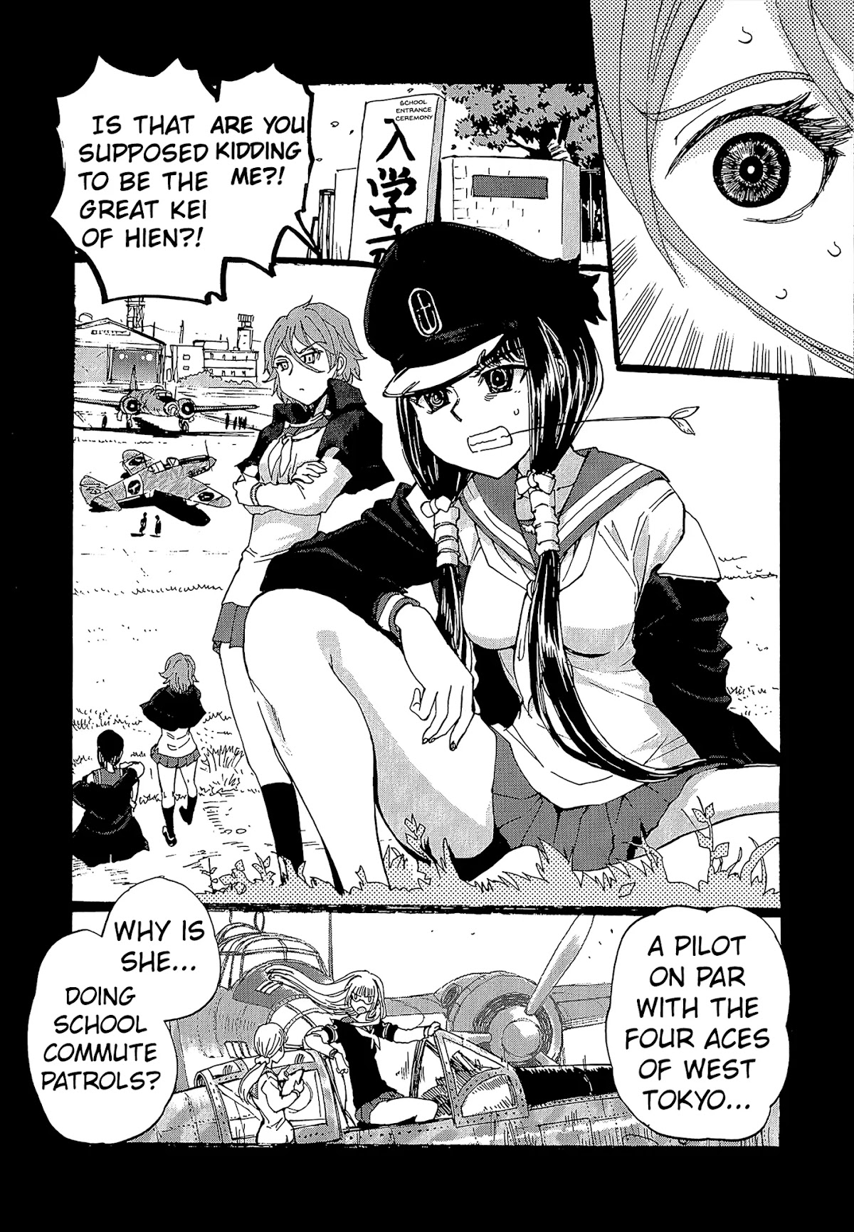 Shidenkai no Maki Chapter 11 page 8 - Chapter 11: Head-on Combat!