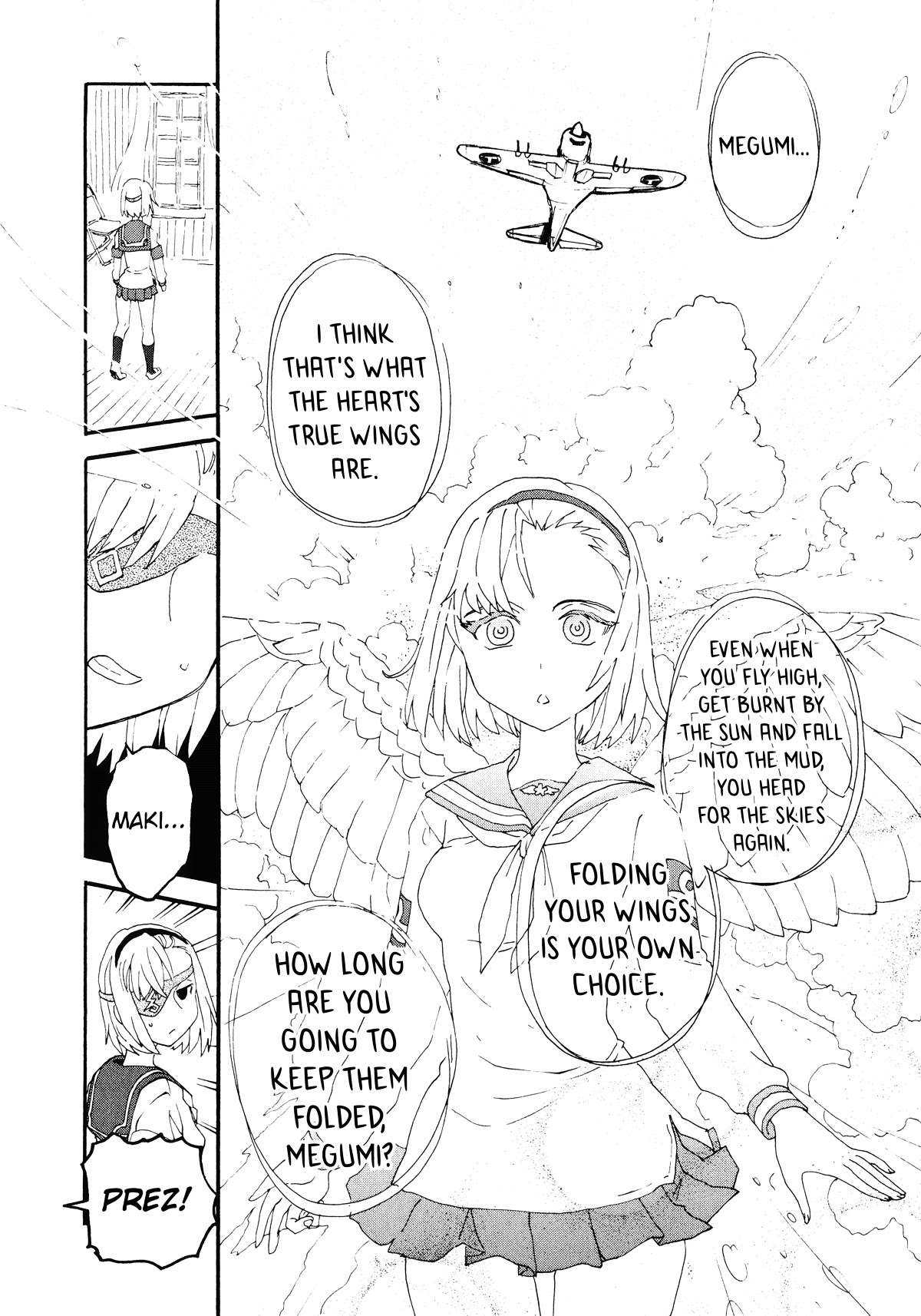 Shidenkai no Maki Chapter 14 page 10 - Chapter 14: Great Air Raid of Ishigami?!