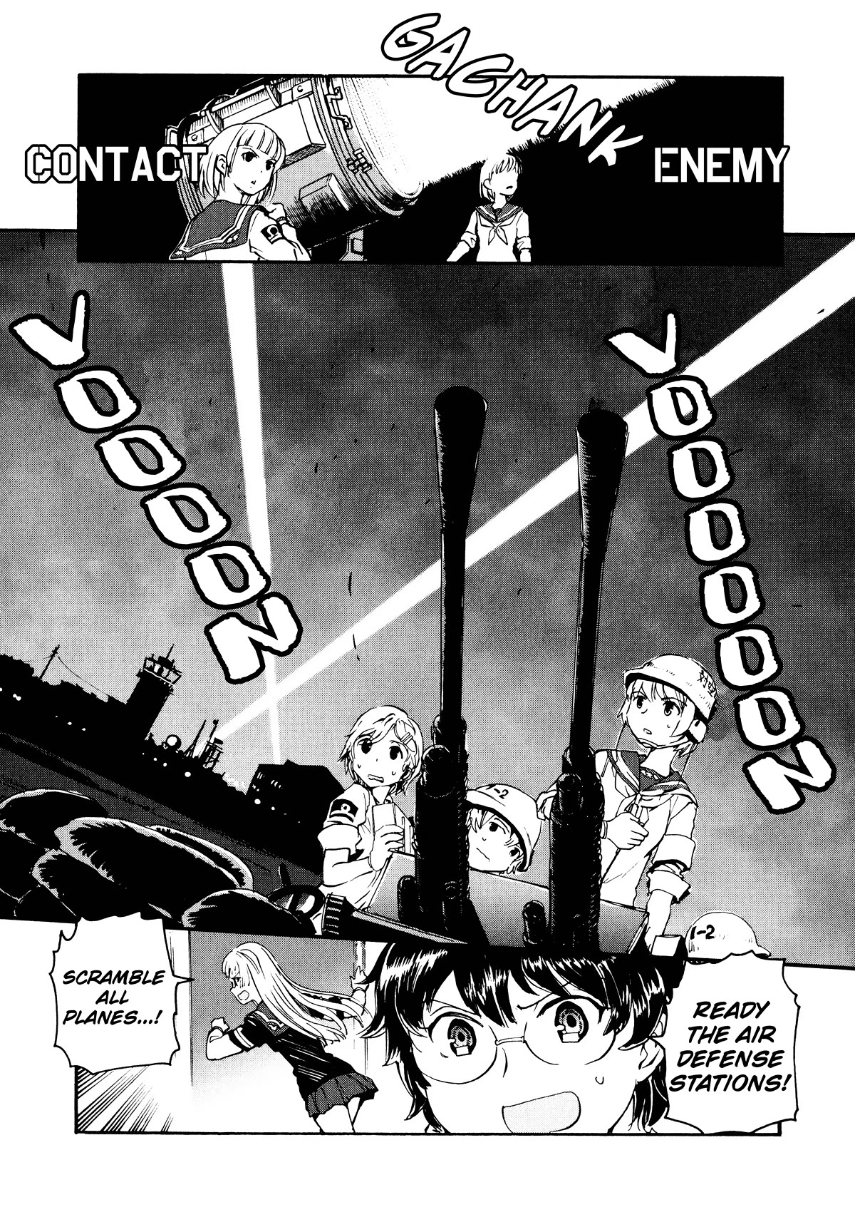 Shidenkai no Maki Chapter 14 page 11 - Chapter 14: Great Air Raid of Ishigami?!