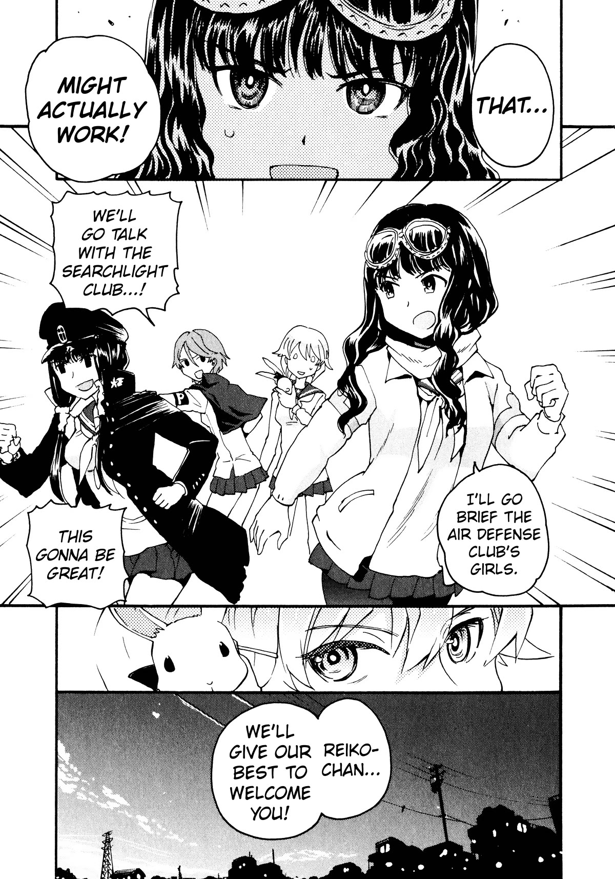 Shidenkai no Maki Chapter 14 page 5 - Chapter 14: Great Air Raid of Ishigami?!