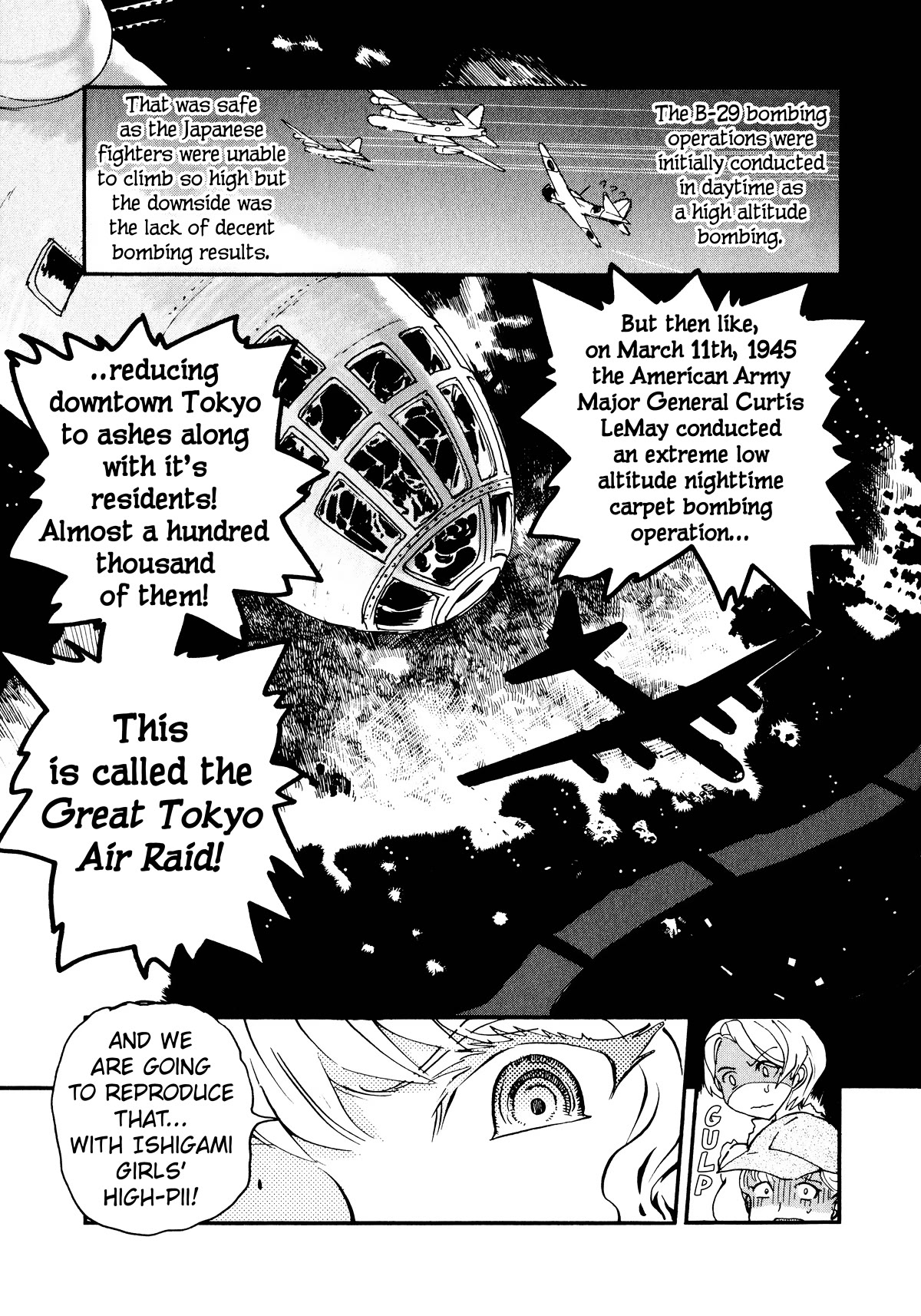 Shidenkai no Maki Chapter 14 page 7 - Chapter 14: Great Air Raid of Ishigami?!