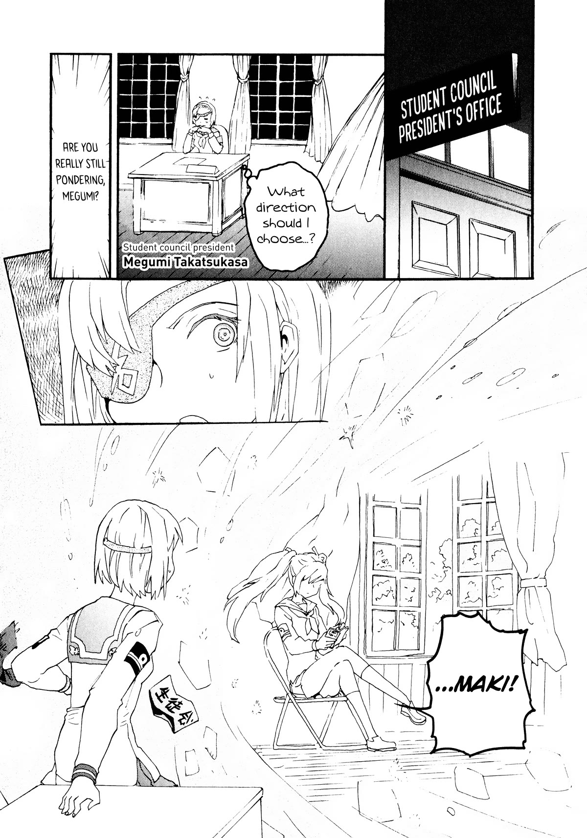 Shidenkai no Maki Chapter 14 page 8 - Chapter 14: Great Air Raid of Ishigami?!