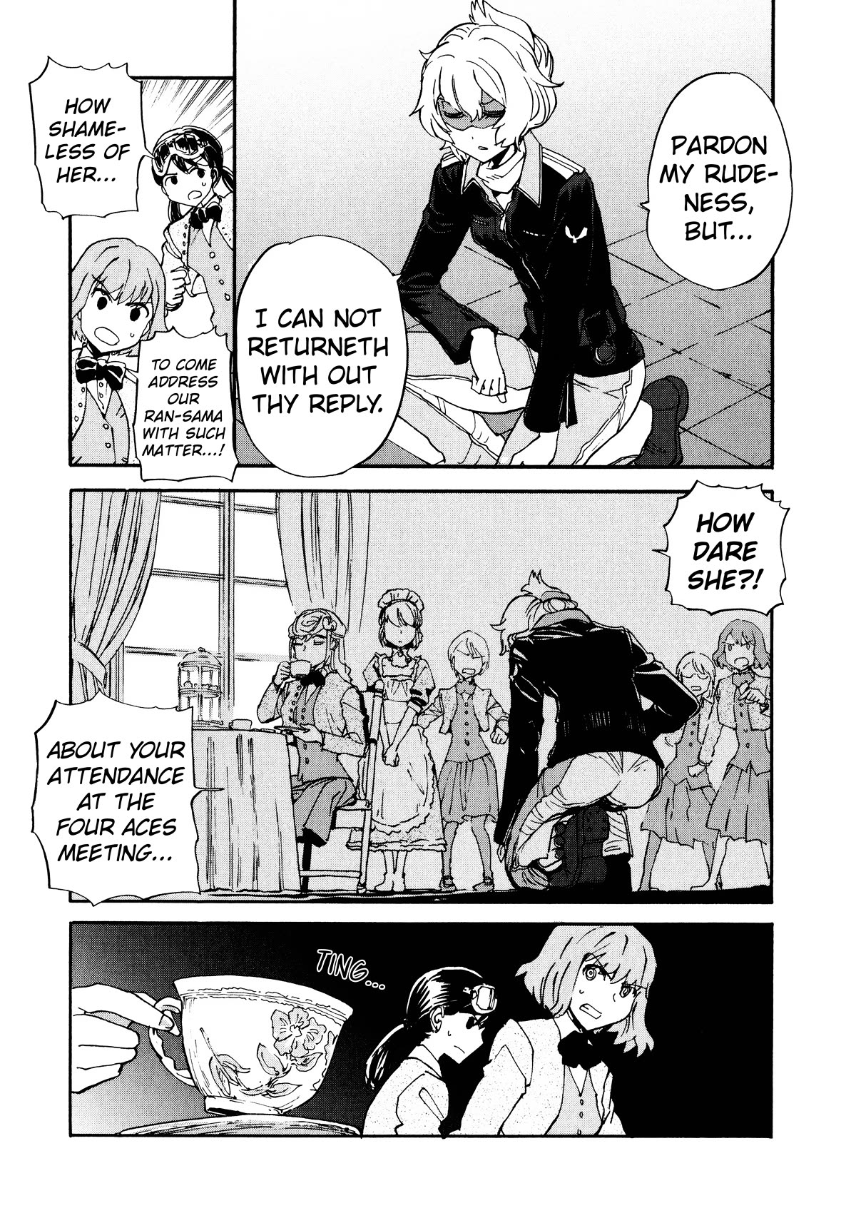 Shidenkai no Maki Chapter 15 page 32 - Chapter 15: Airplane Shrine