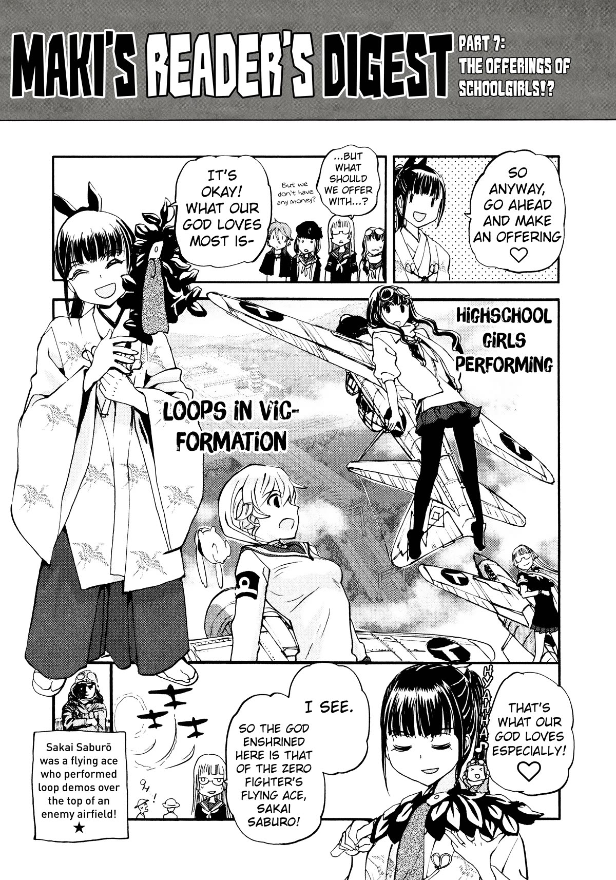Shidenkai no Maki Chapter 15 page 34 - Chapter 15: Airplane Shrine