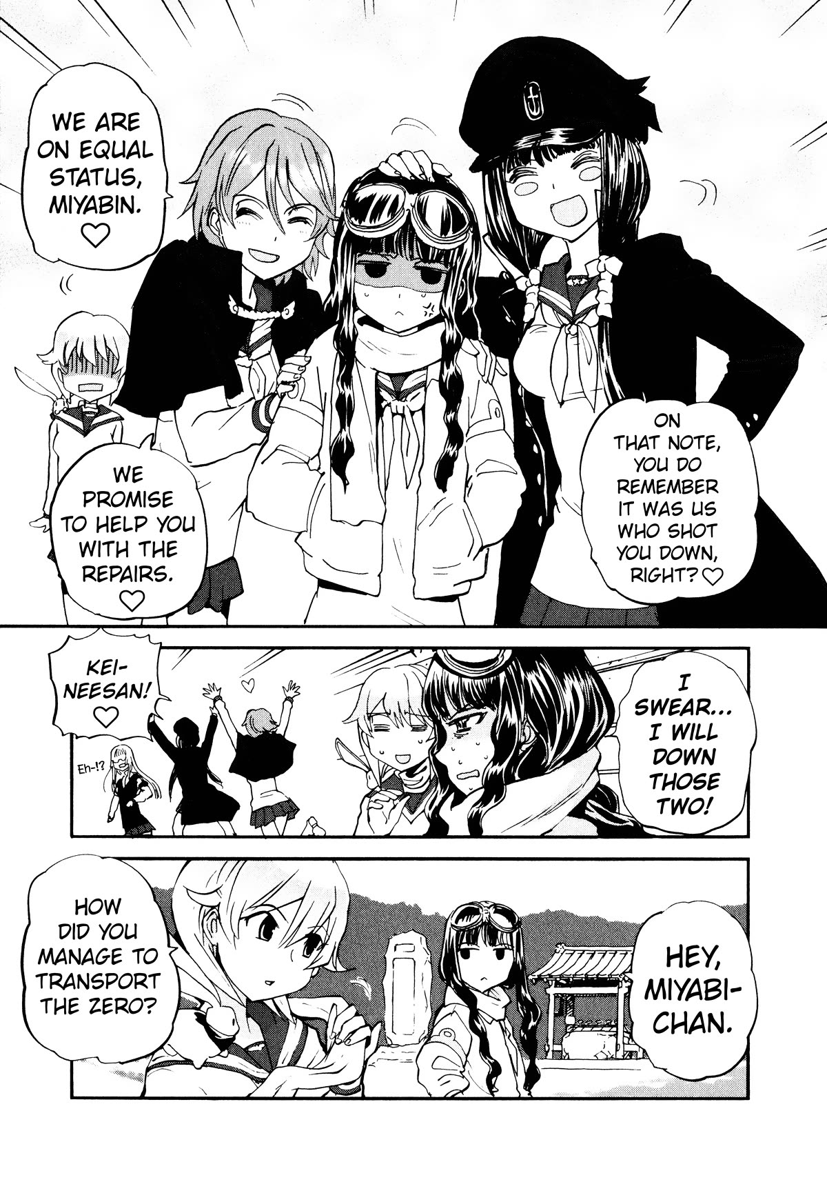 Shidenkai no Maki Chapter 15 page 8 - Chapter 15: Airplane Shrine