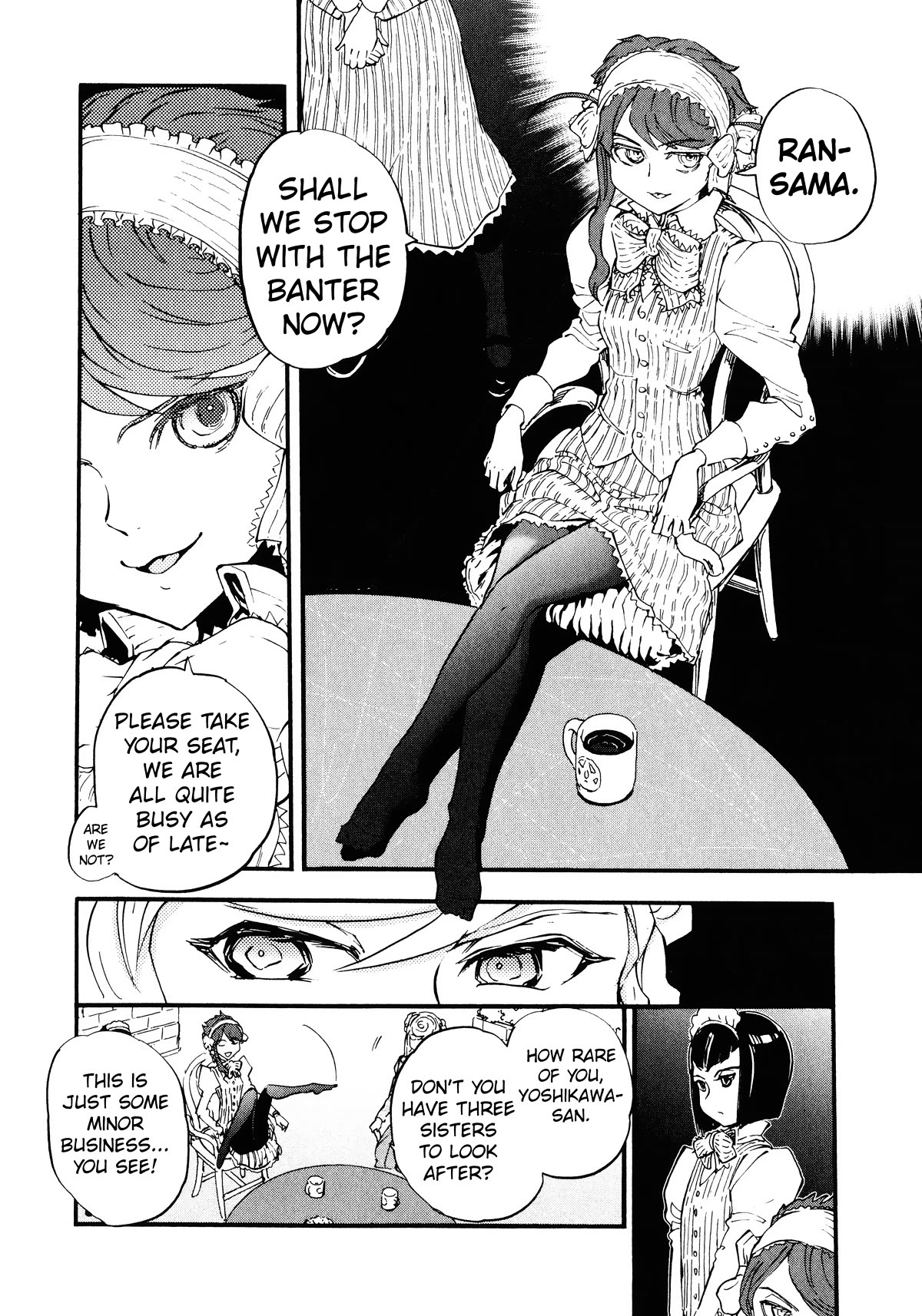 Shidenkai no Maki Chapter 16 page 11 - Chapter 16: The Meeting Waltzes Through The Sky