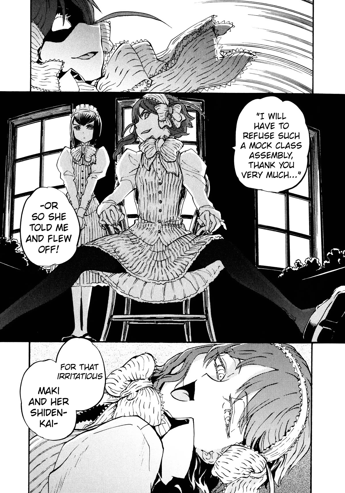 Shidenkai no Maki Chapter 16 page 19 - Chapter 16: The Meeting Waltzes Through The Sky