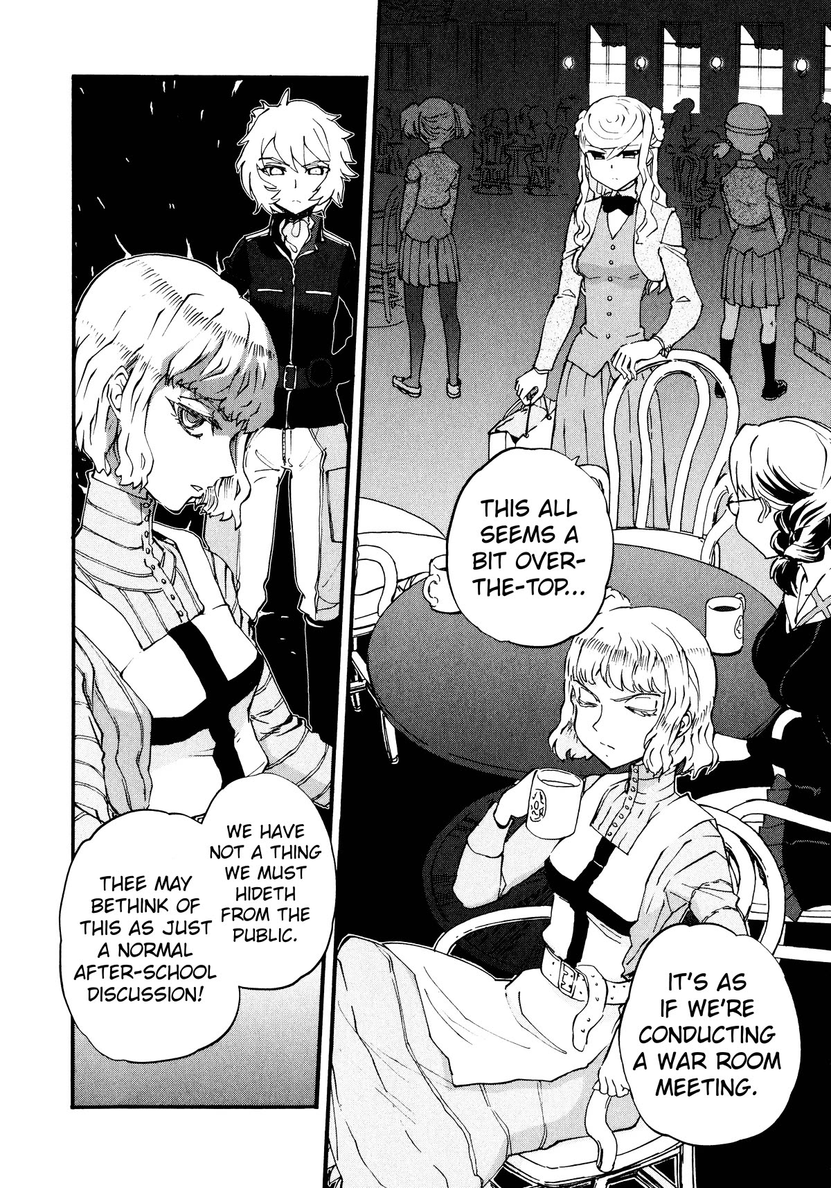 Shidenkai no Maki Chapter 16 page 9 - Chapter 16: The Meeting Waltzes Through The Sky