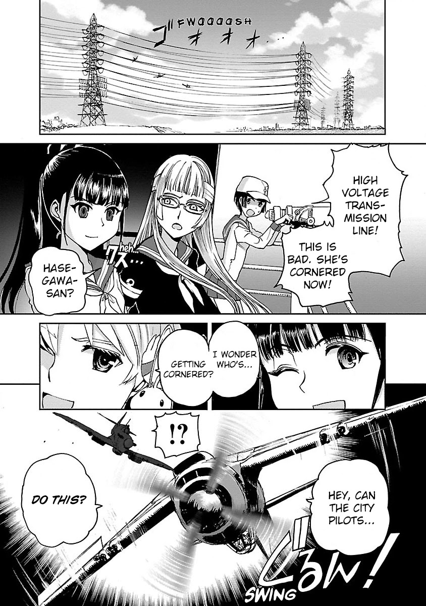 Shidenkai no Maki Chapter 3 page 14 - Chapter 3: Commence Aerial Combat!