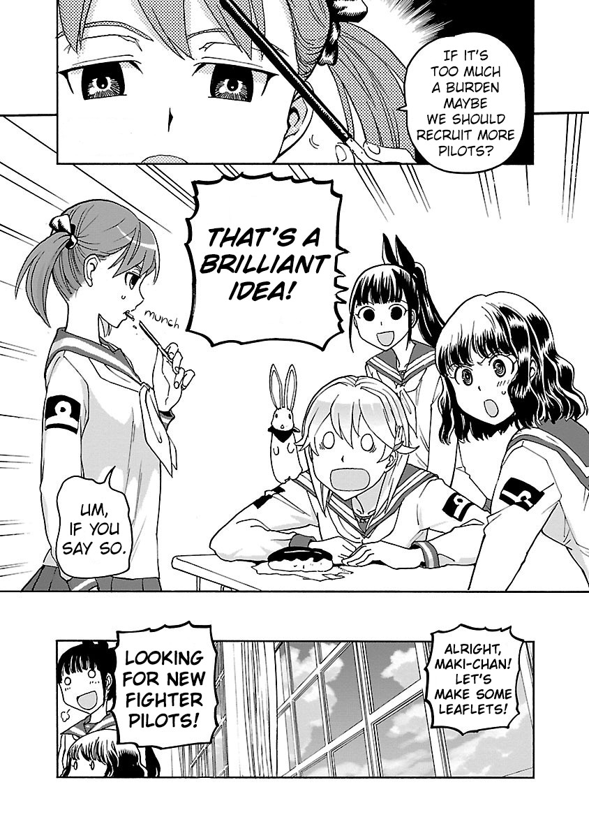 Shidenkai no Maki Chapter 6 page 13 - Chapter 6: Looking for Pilot Friends!