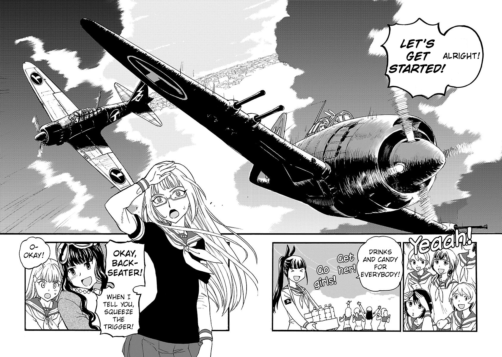 Shidenkai no Maki Chapter 6 page 25 - Chapter 6: Looking for Pilot Friends!