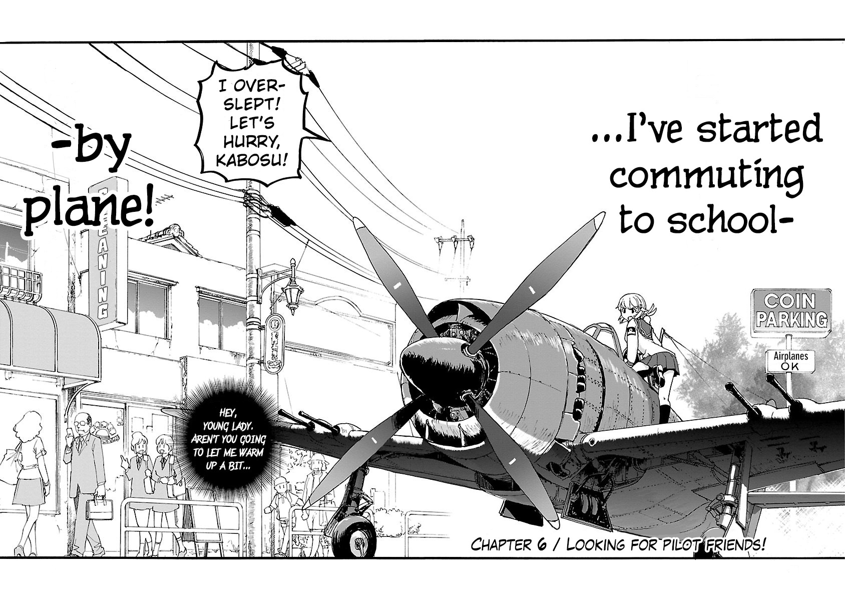Shidenkai no Maki Chapter 6 page 8 - Chapter 6: Looking for Pilot Friends!