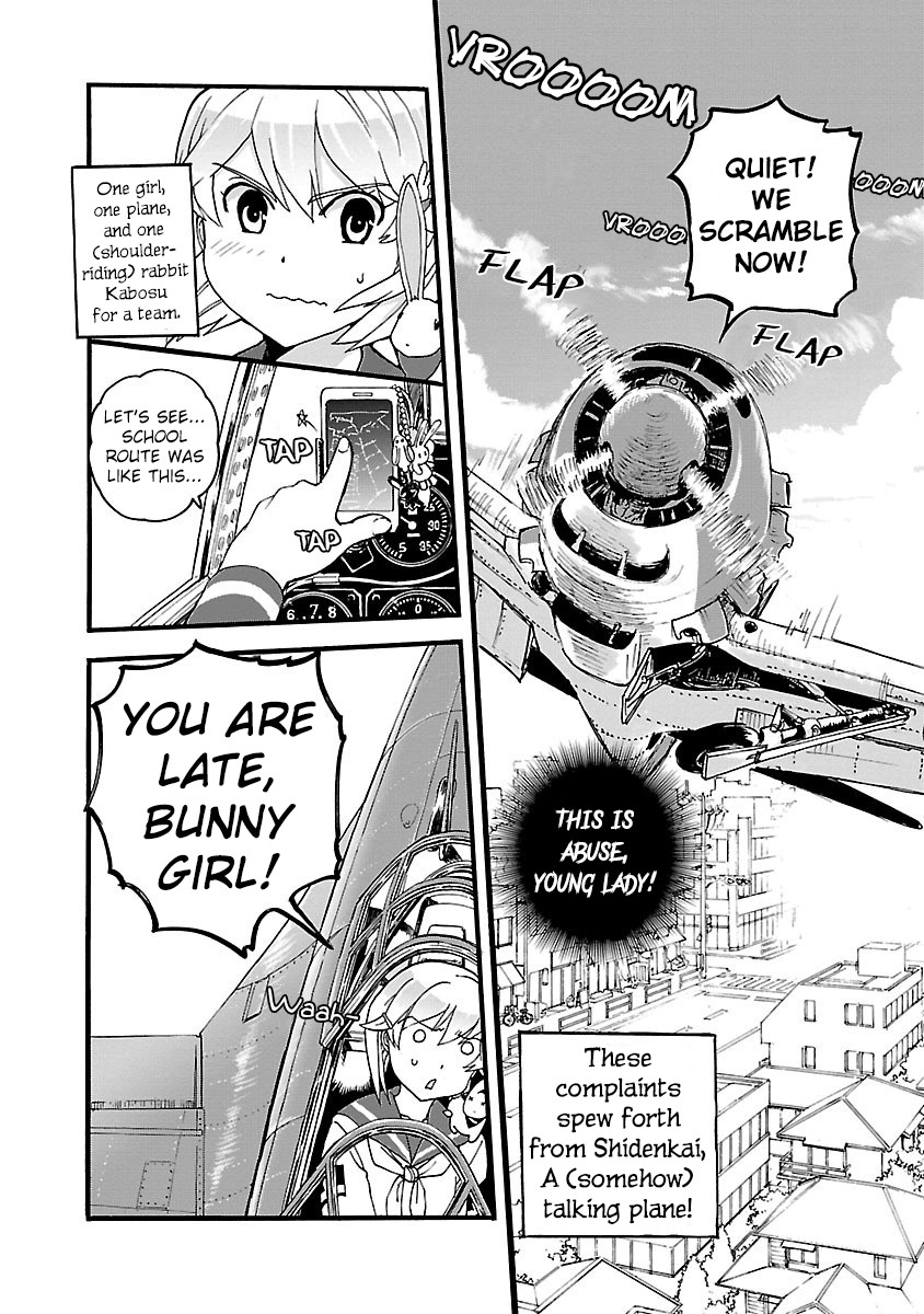 Shidenkai no Maki Chapter 6 page 9 - Chapter 6: Looking for Pilot Friends!