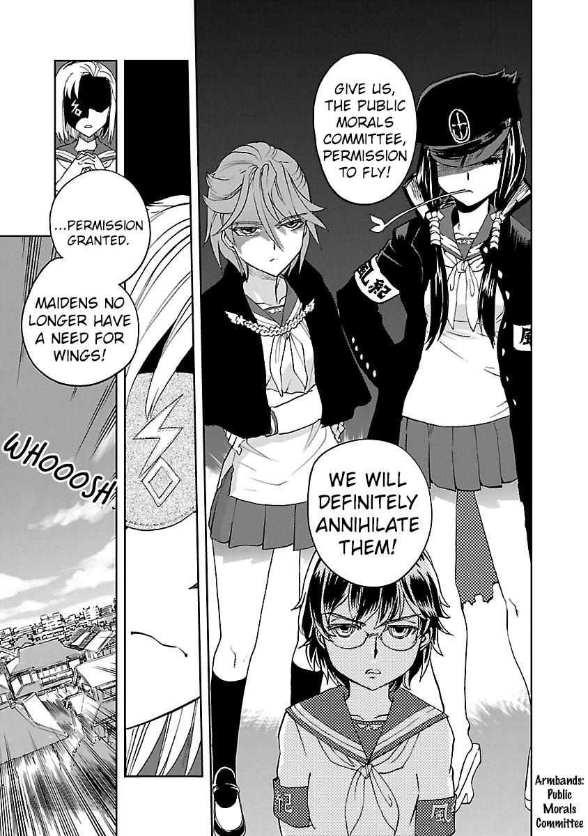 Shidenkai no Maki Chapter 9 page 3 - Chapter 9: Fuujin and Raijin