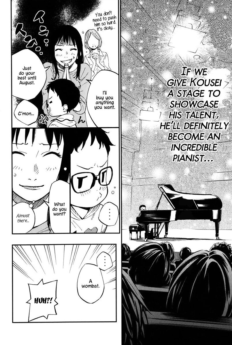 Shigatsu wa Kimi no Uso - Coda Chapter 1 page 10 - Chapter 1 : Summer Dusk