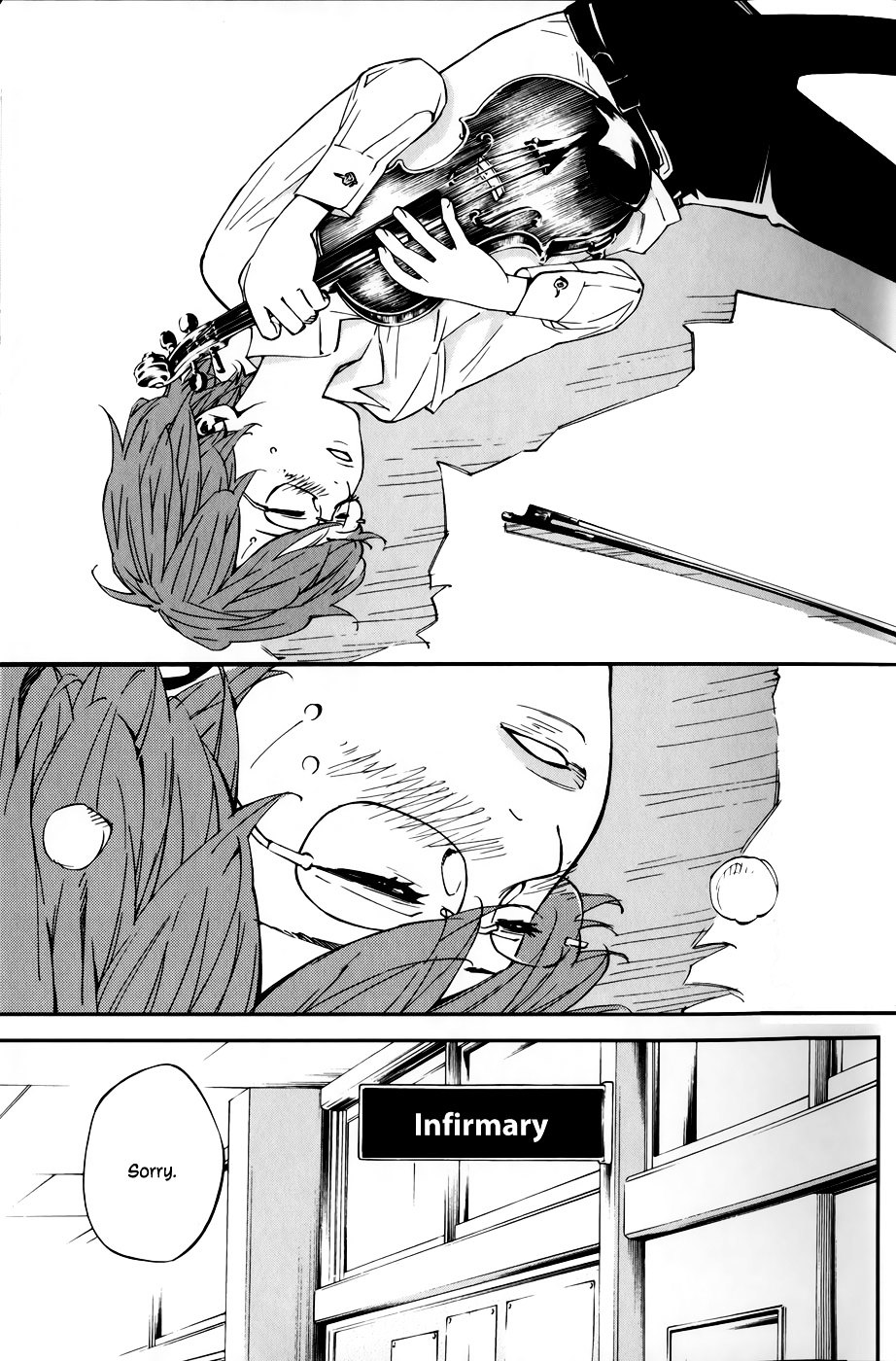Shigatsu wa Kimi no Uso - Coda Chapter 4 page 17 - Chapter 4 : Two Years Later