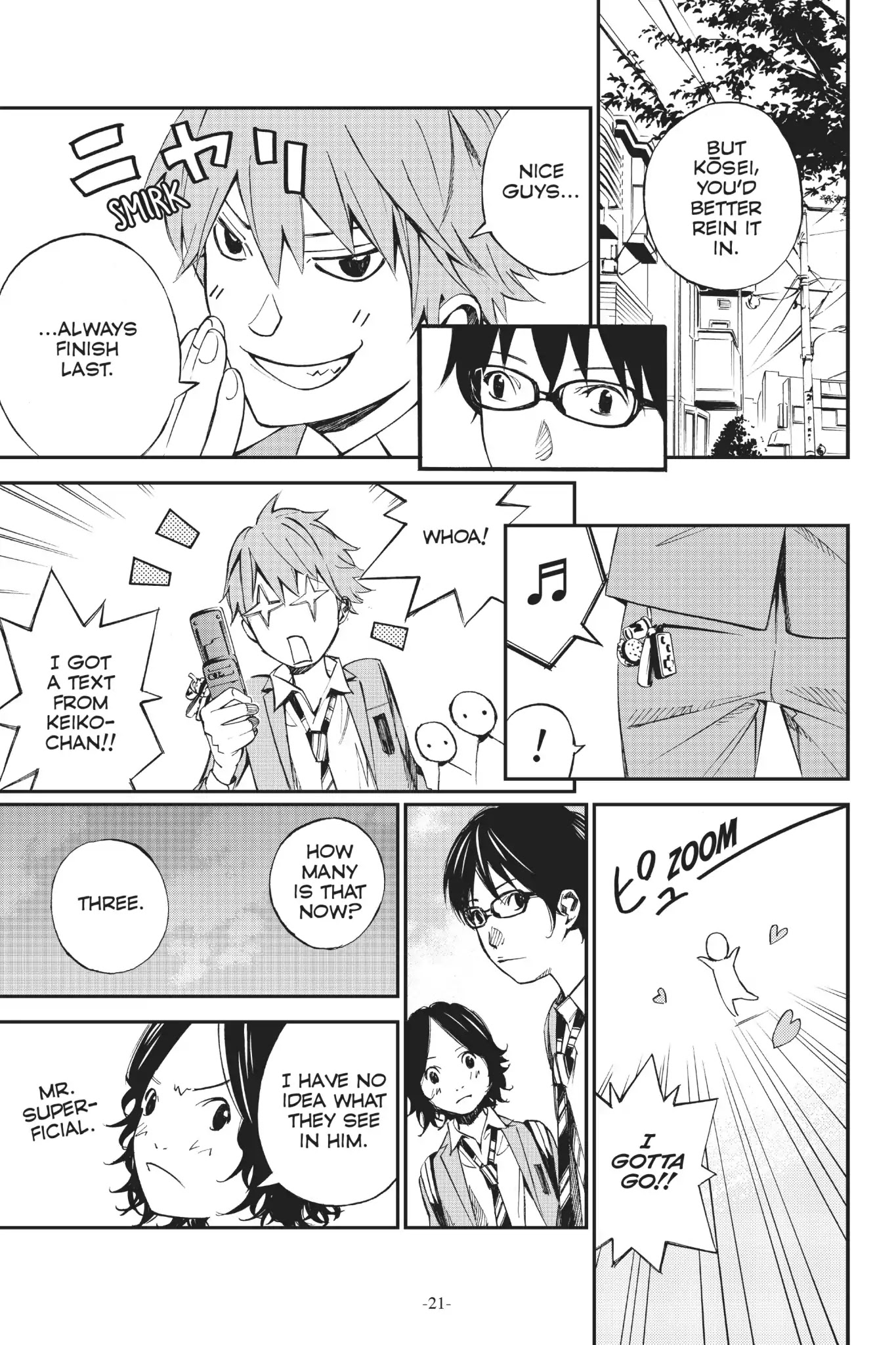 Shigatsu wa Kimi no Uso Chapter 1 page 20 - Chapter 1: Monotone