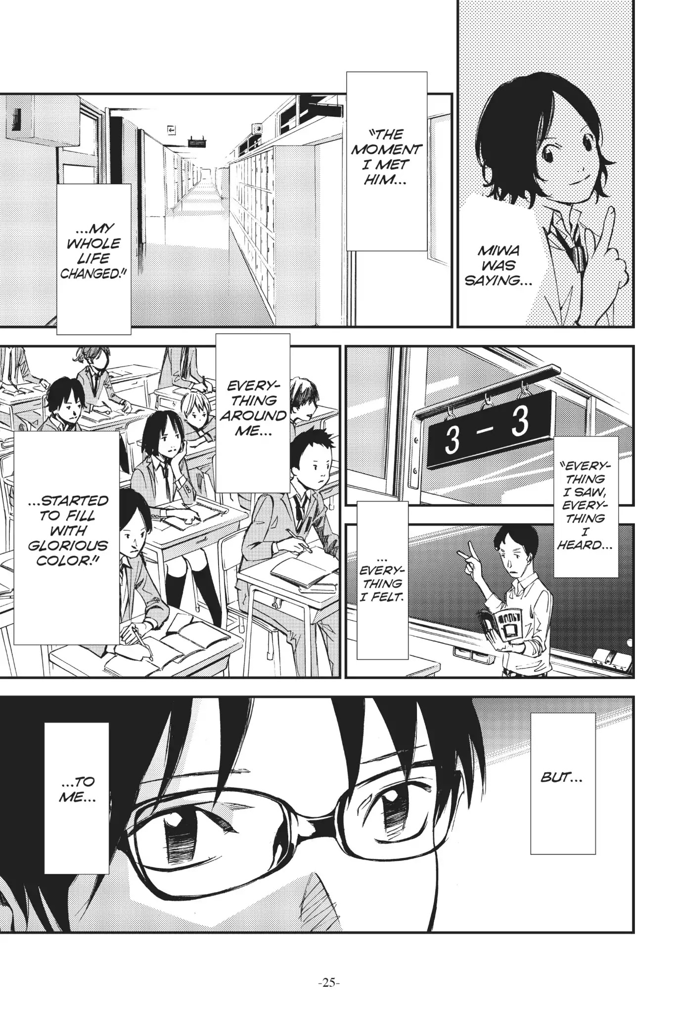 Shigatsu wa Kimi no Uso Chapter 1 page 24 - Chapter 1: Monotone