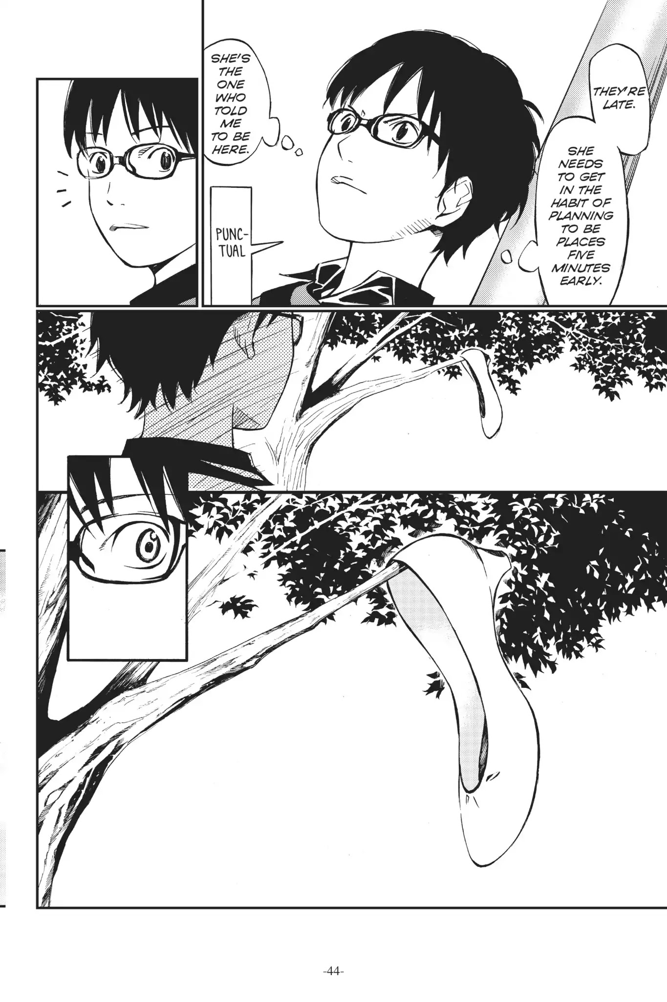 Shigatsu wa Kimi no Uso Chapter 1 page 43 - Chapter 1: Monotone