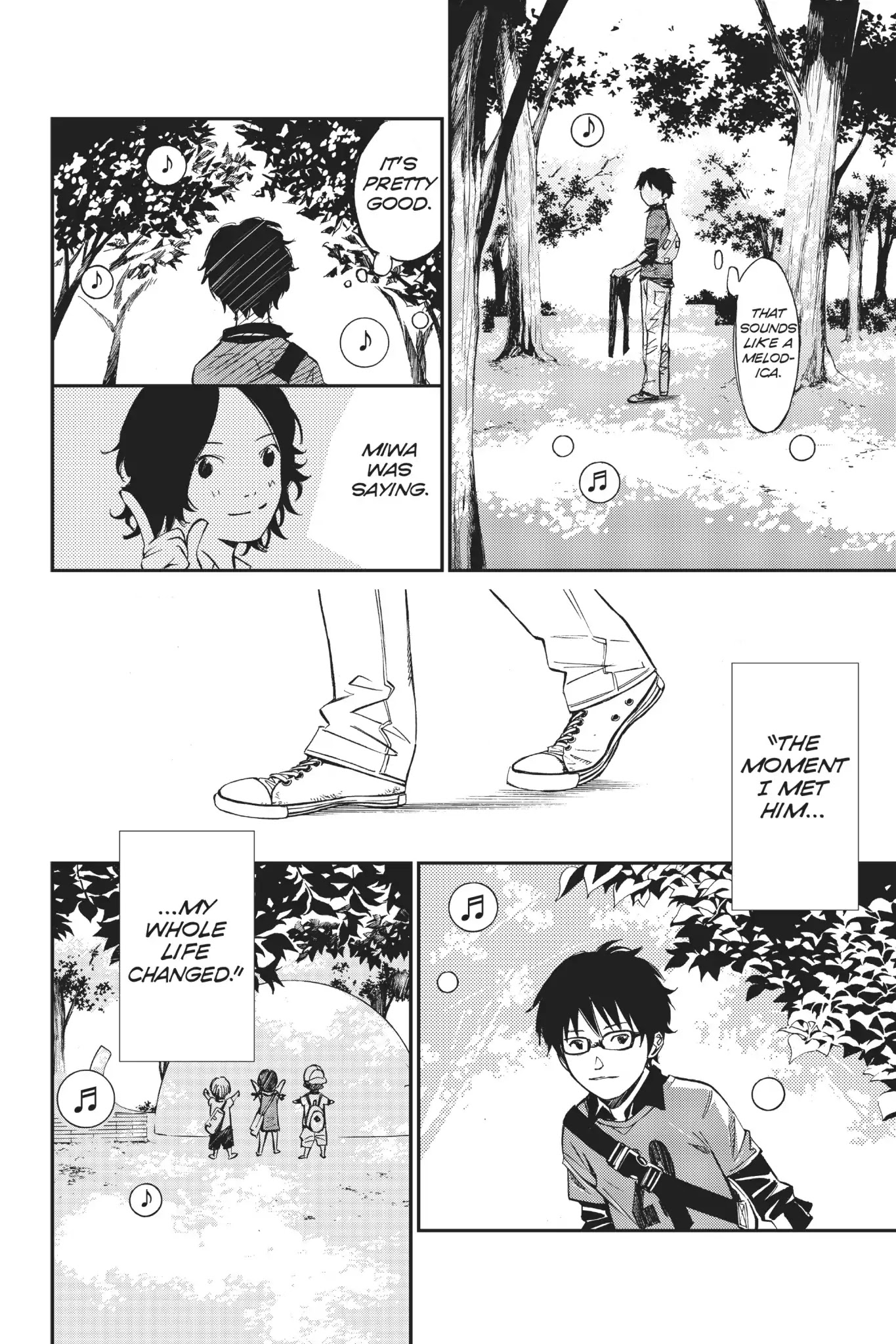 Shigatsu wa Kimi no Uso Chapter 1 page 45 - Chapter 1: Monotone