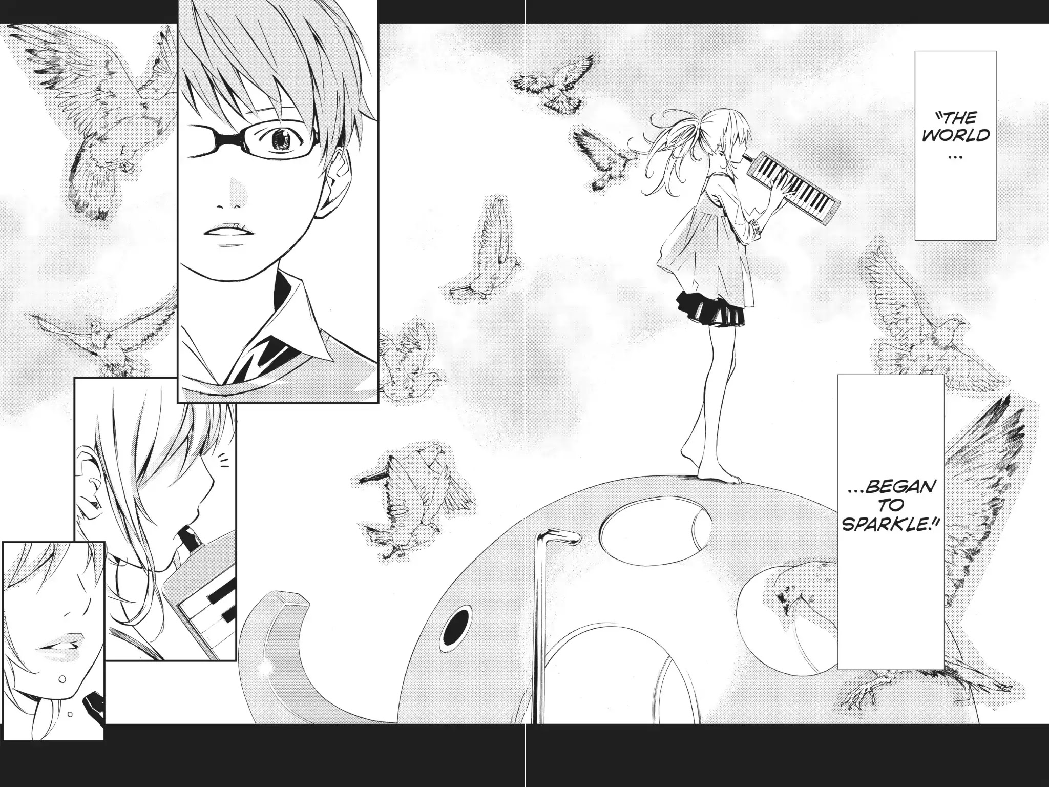 Shigatsu wa Kimi no Uso Chapter 1 page 47 - Chapter 1: Monotone