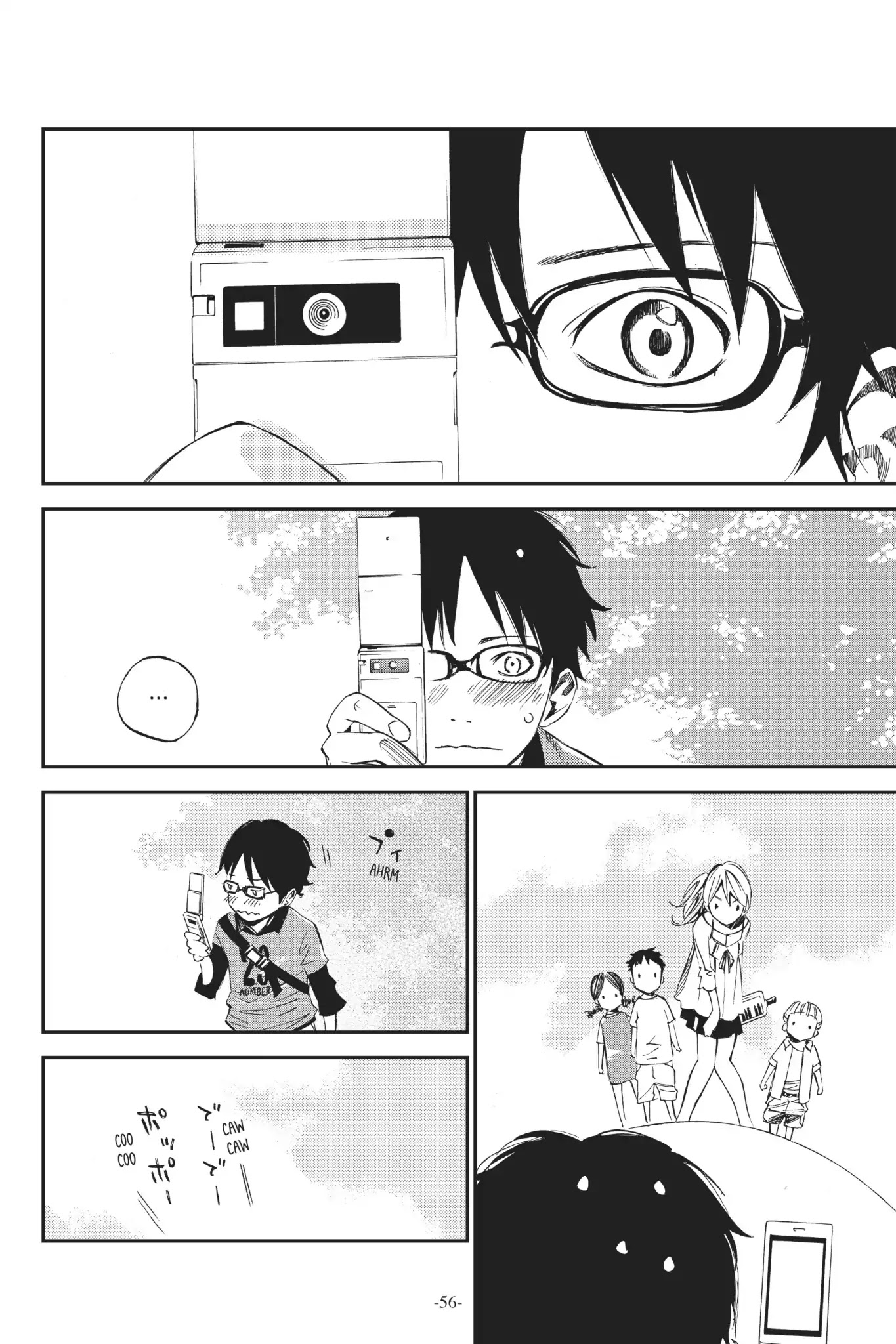 Shigatsu wa Kimi no Uso Chapter 1 page 54 - Chapter 1: Monotone