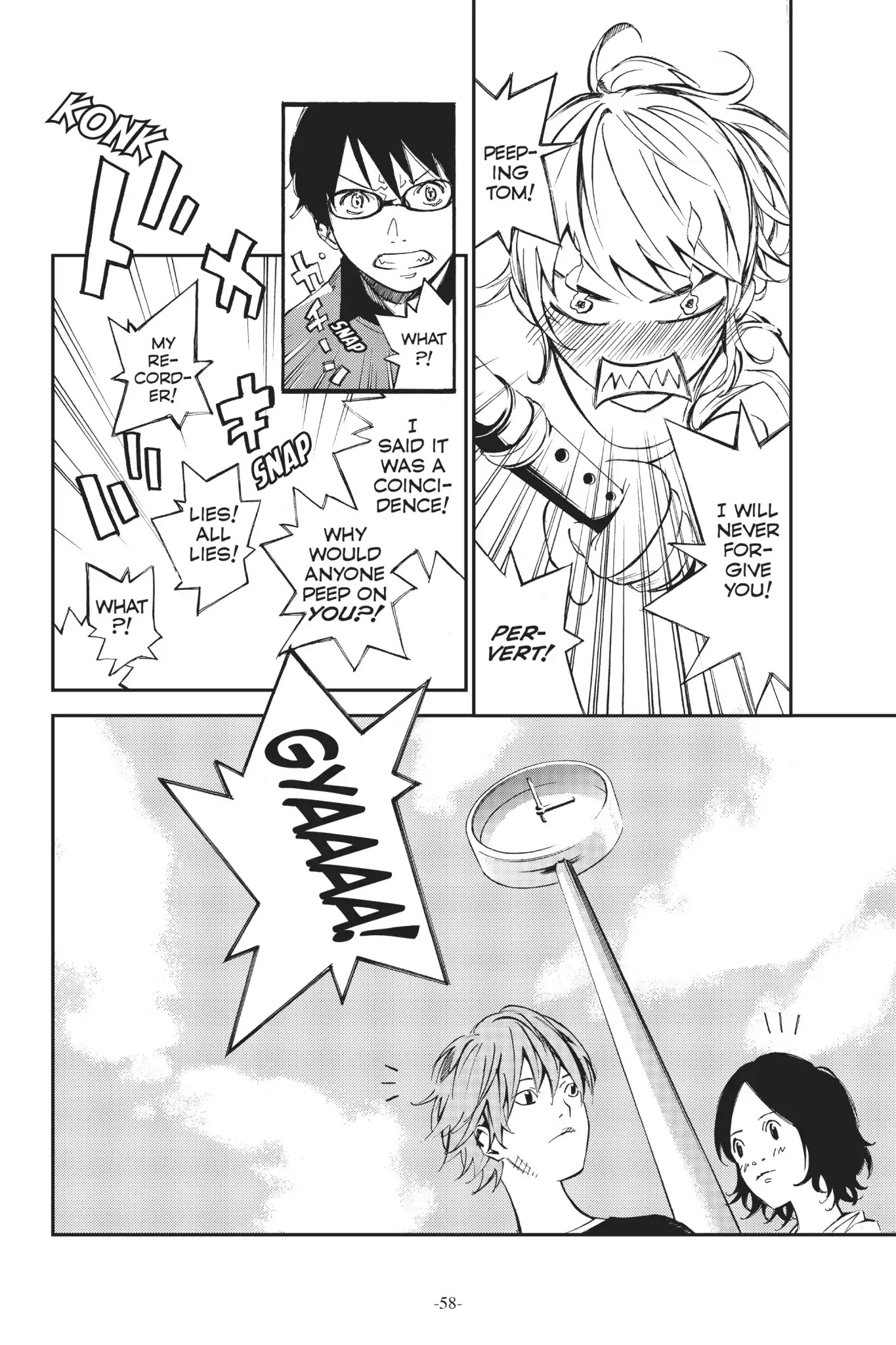 Shigatsu wa Kimi no Uso Chapter 1 page 56 - Chapter 1: Monotone